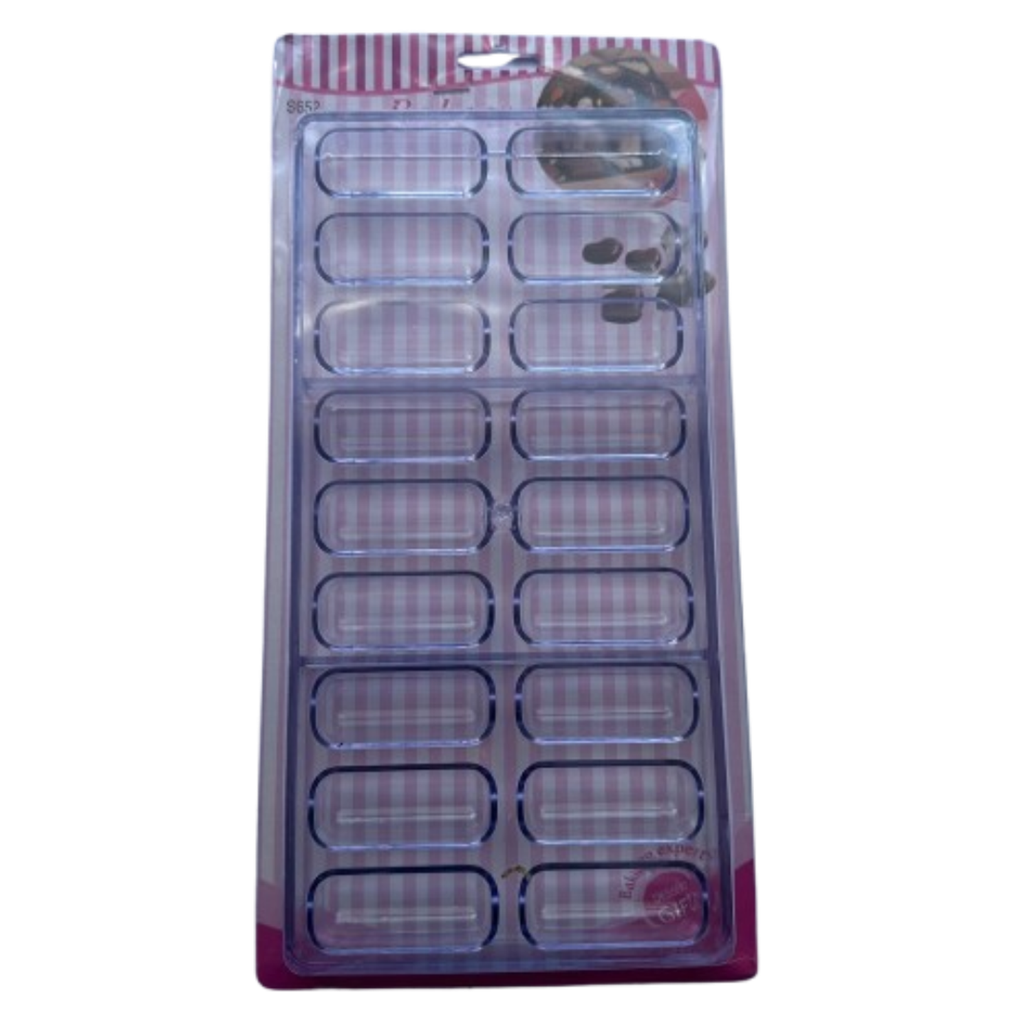 Molde Acrilico para Chocolate Chocotejas 18 cav-4