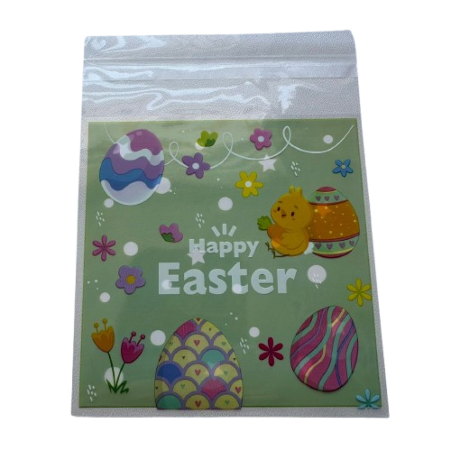 Bolsas Pascua B 10x10+2cm autoadhesivas 100un-1