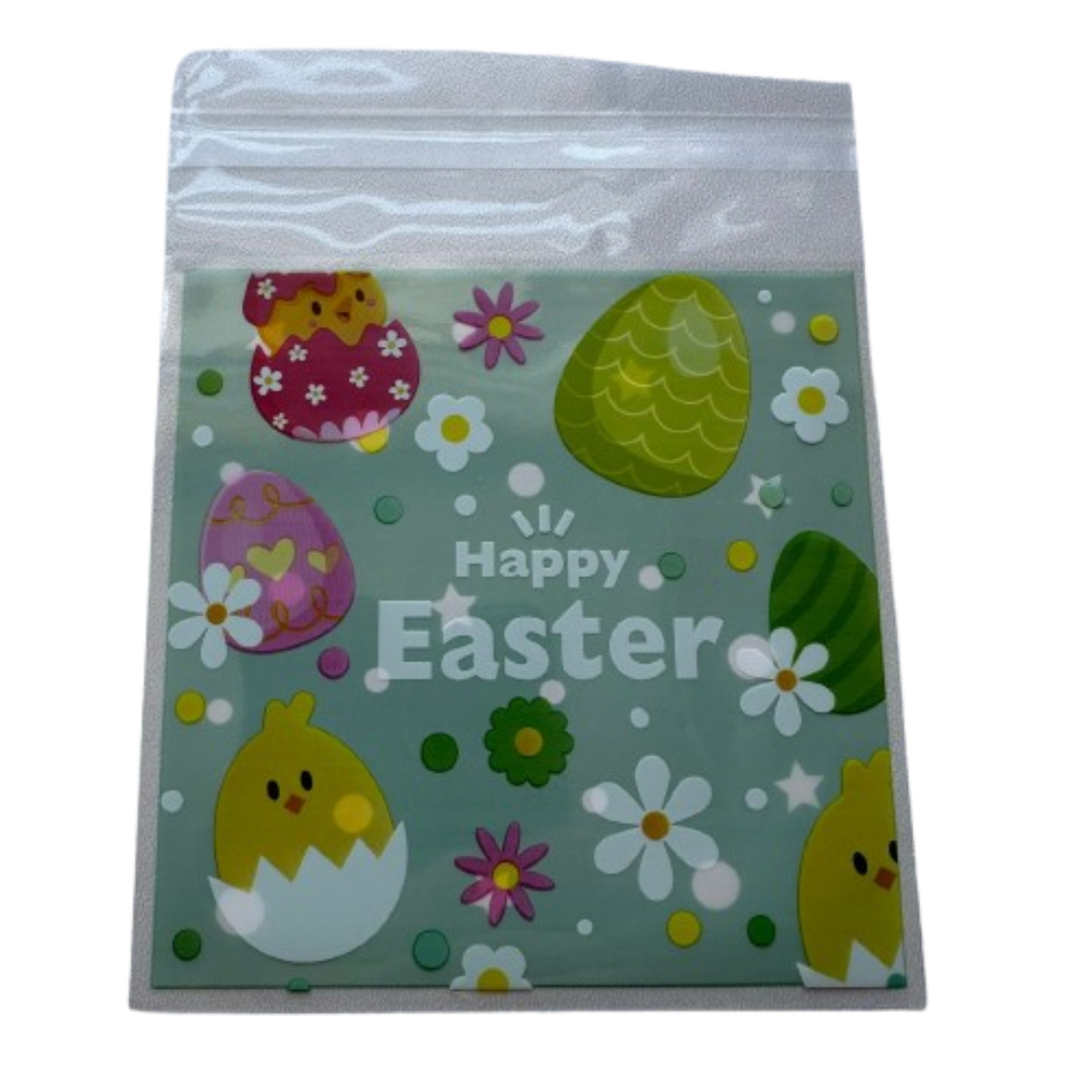 Bolsas Pascua B 10x10+2cm autoadhesivas 100un-2