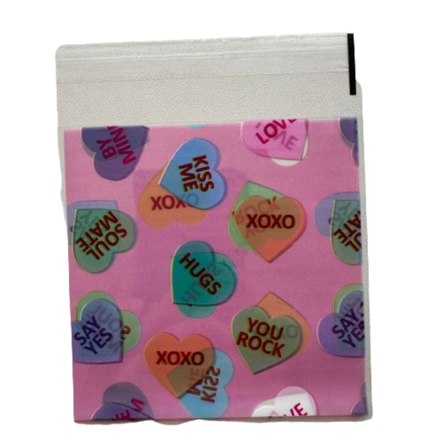 Bolsas San Valentin A Celofan Autoadhesivas 100un 10x10+2cm-4
