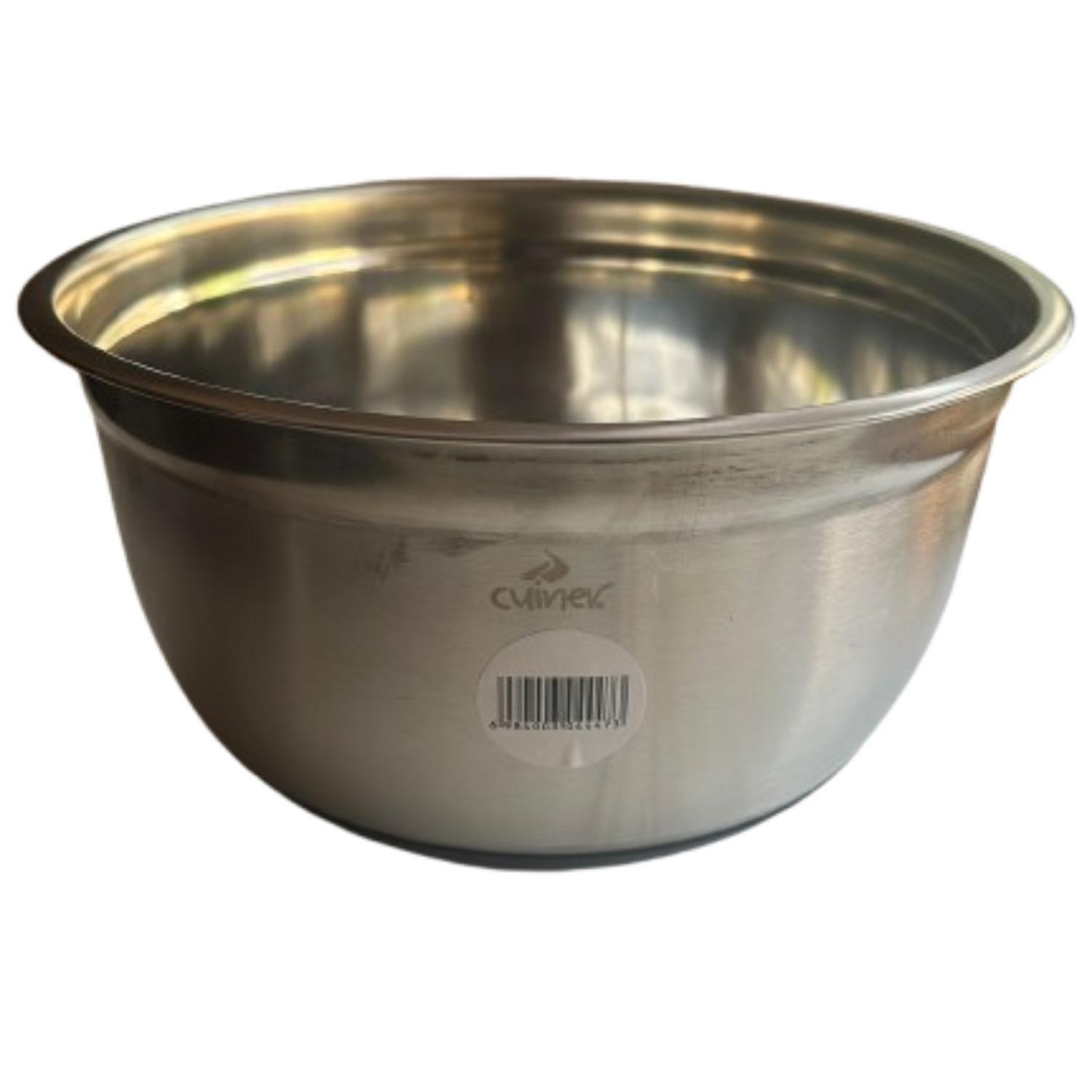 Bowl Profundo Acero Inox Base Antideslizante Cuiner 29 cm-0