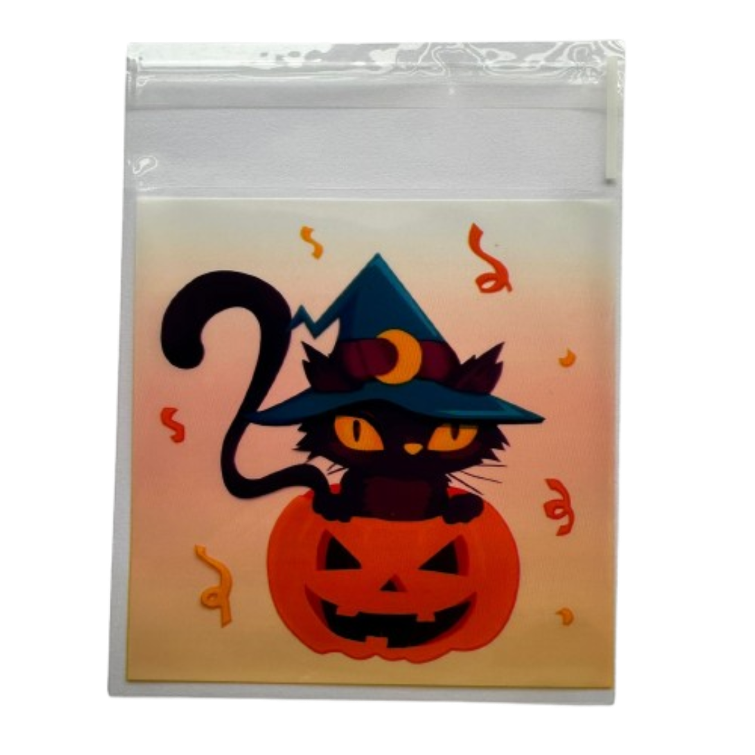 Bolsas Halloween D 10x10+2cm autoadhesivas 100 un-5