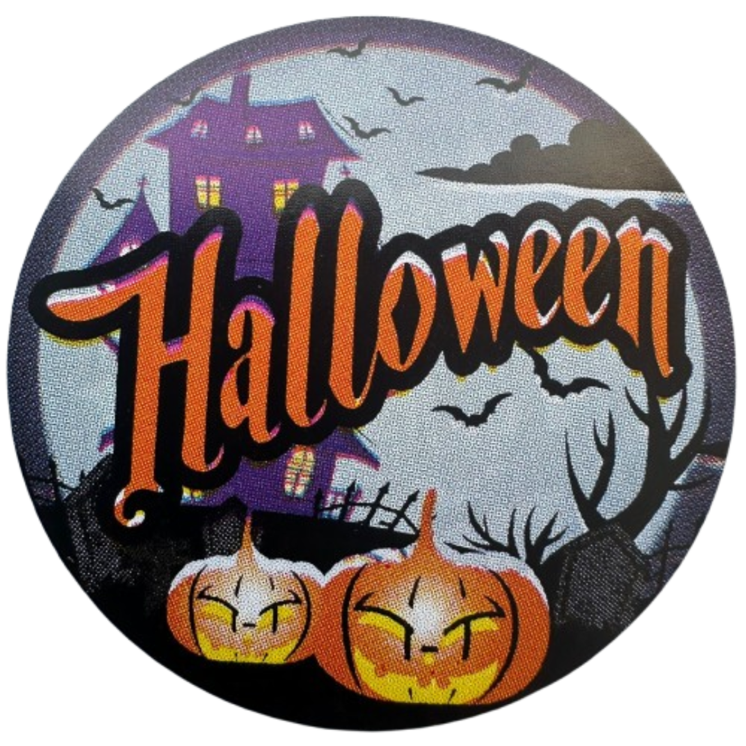 Sticker Halloween A 100 unidades 38mm-5