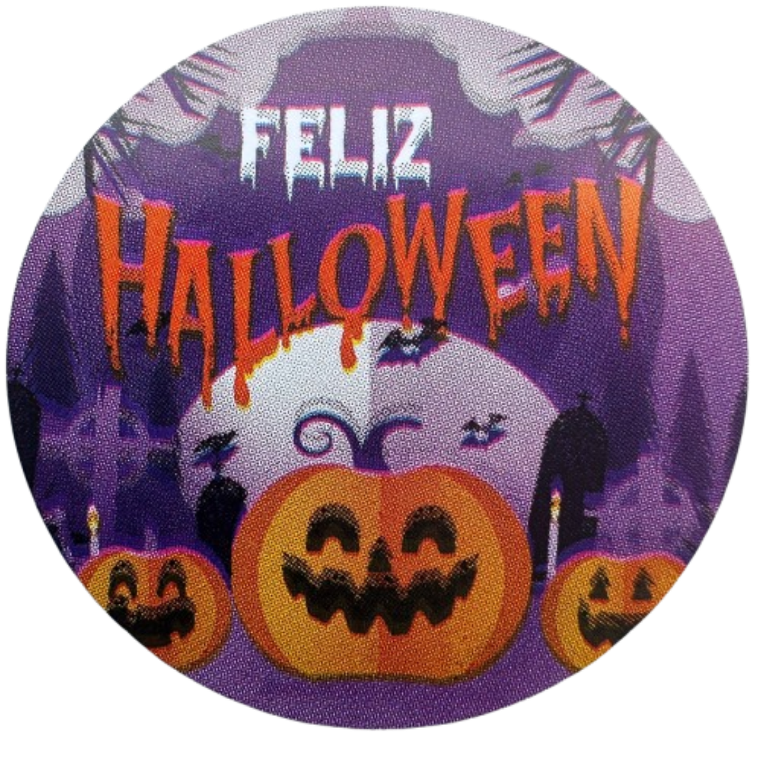 Sticker Halloween A 100 unidades 38mm-6