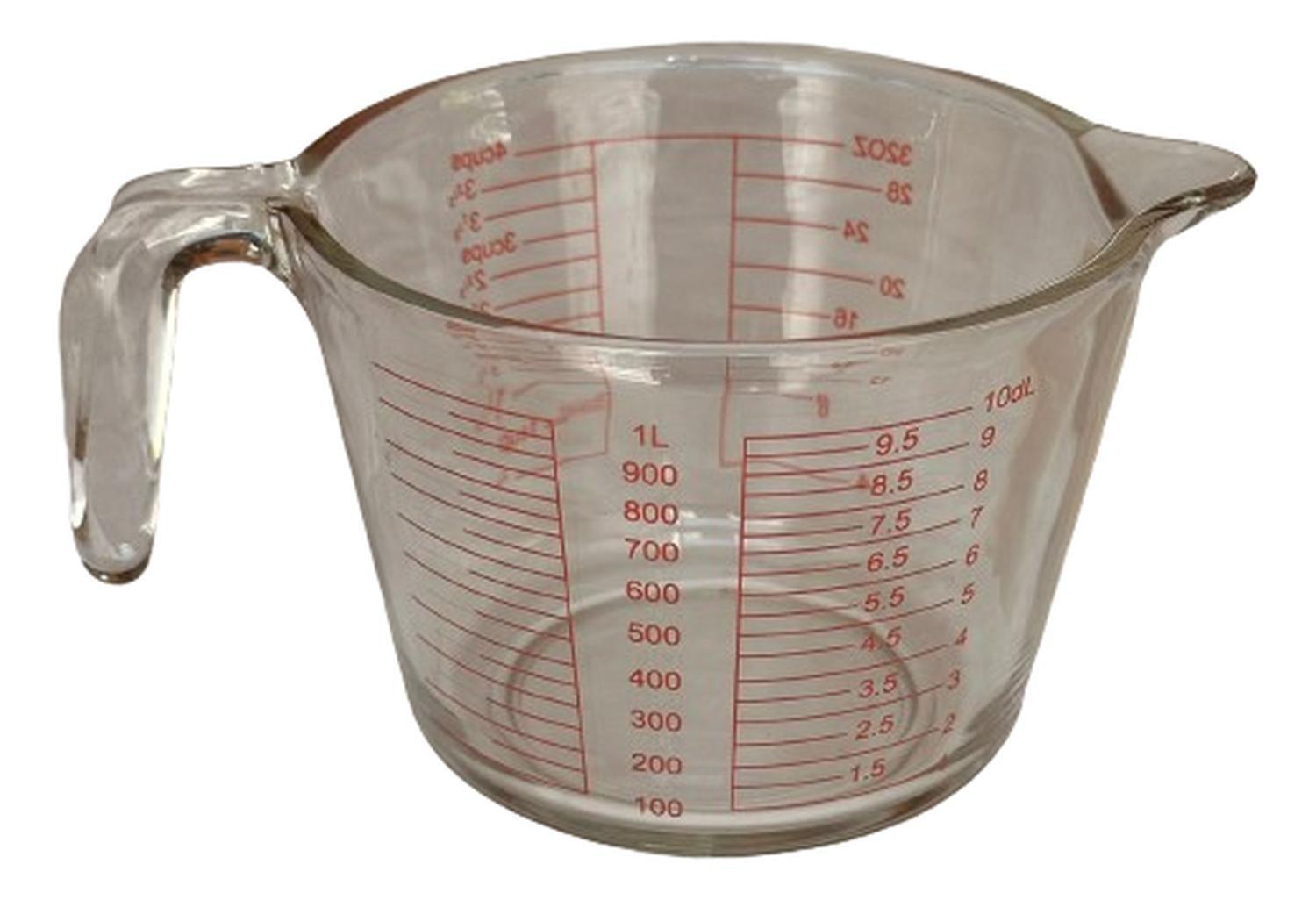 Jarra Medidora De Vidrio Allegro 1 Litro-0