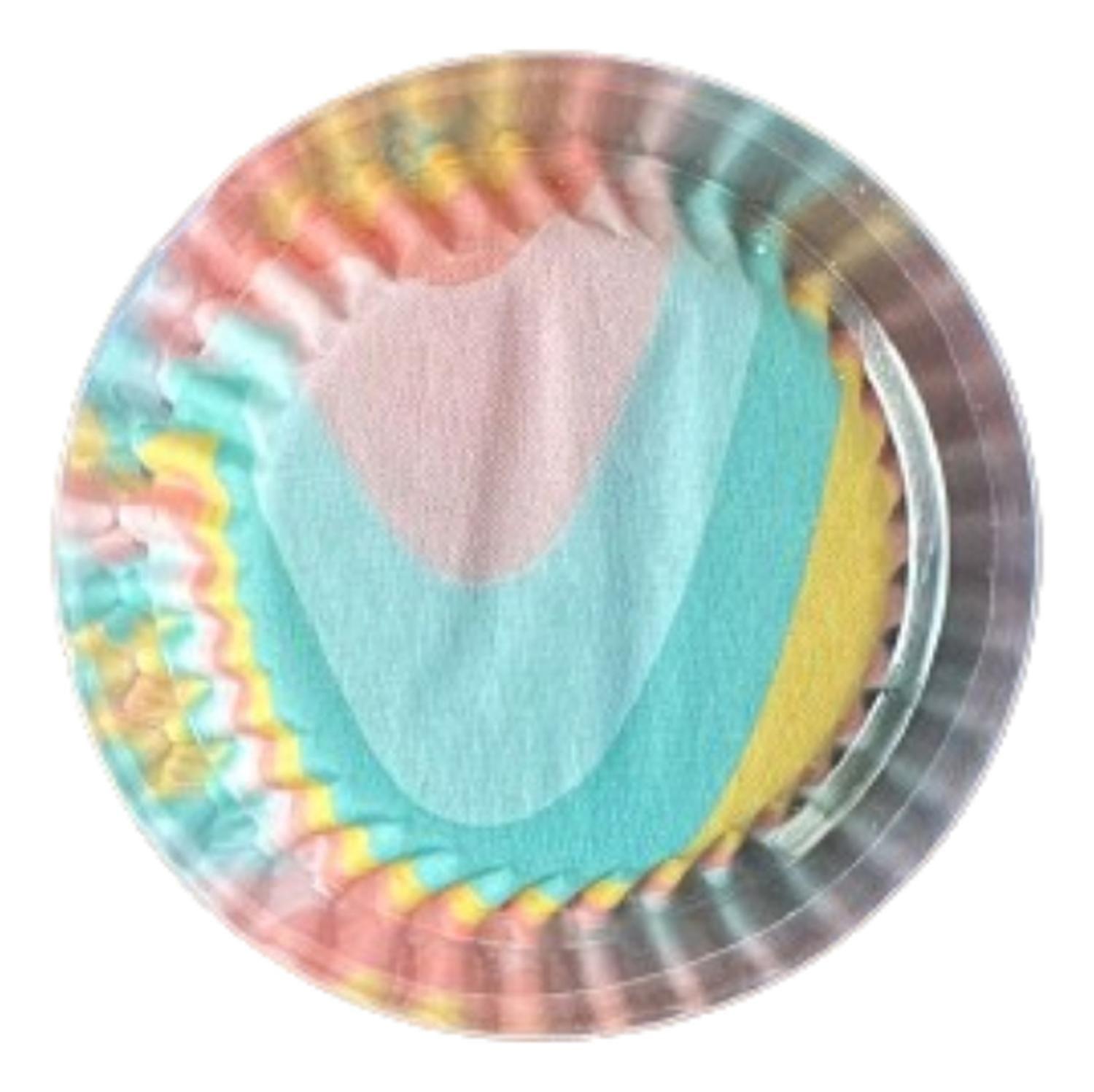 Capsulas Mini Cupcake Diseño E Ondas Color 100un-0