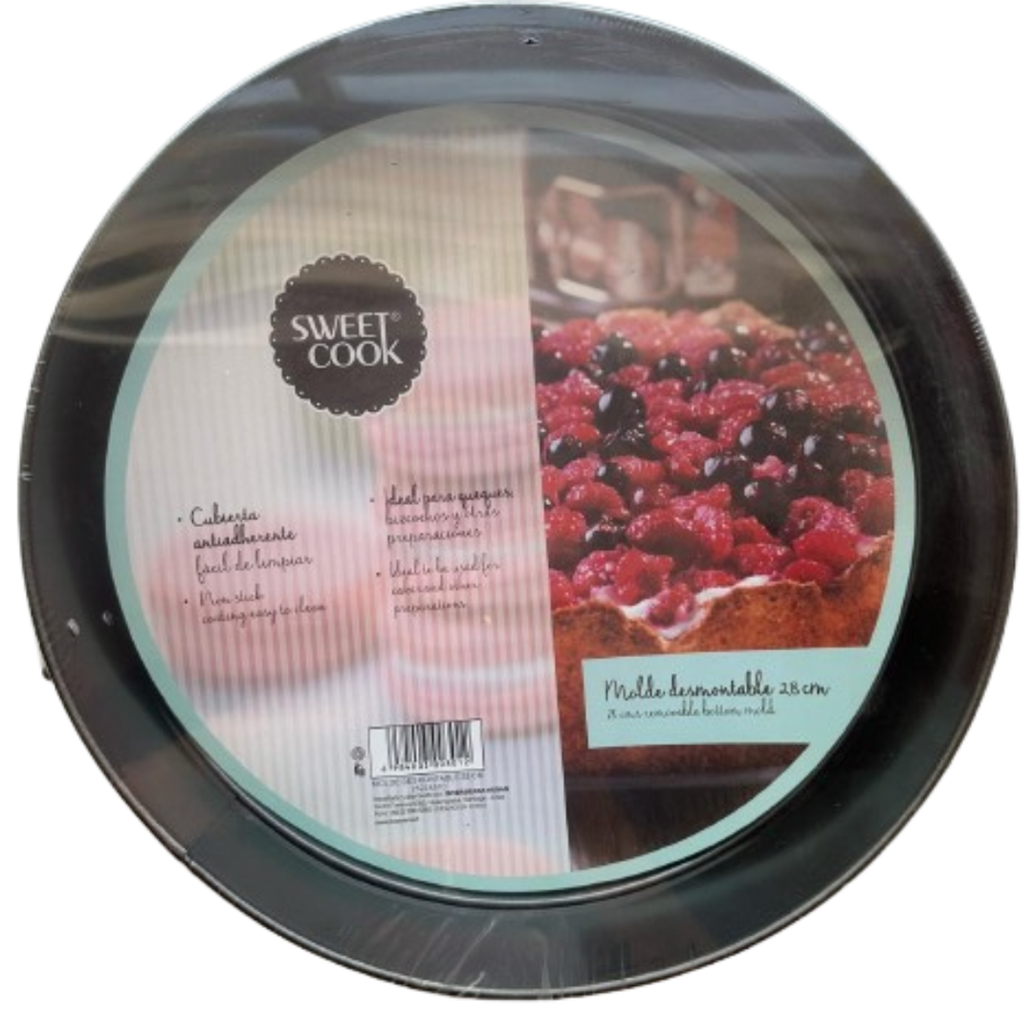 Molde Bizcocho Desmontable Sweet Cook 28 cm-2