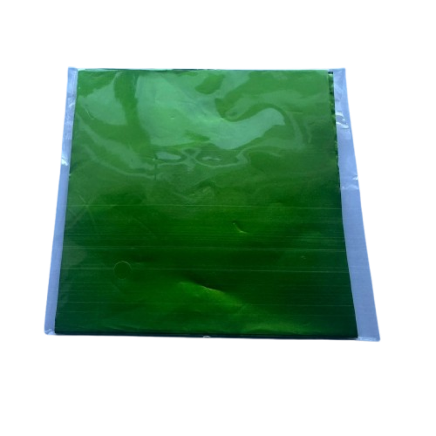 Papel Aluminio Para Bombon Verde 100un 10x10cm-1