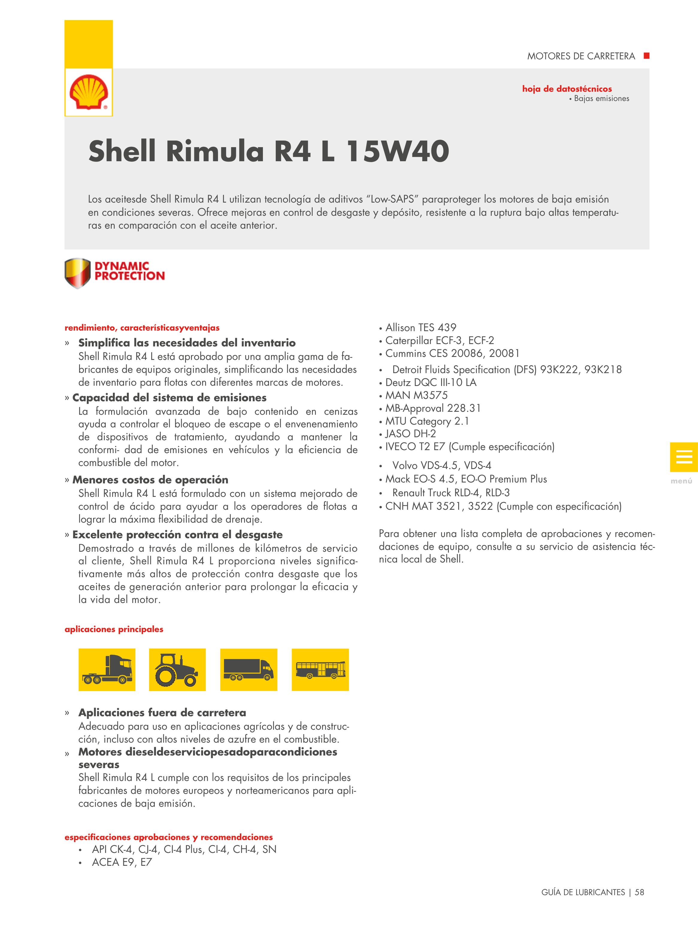 Lubricante Motor 15w40 Shell Rimula R4 L 5 Lts-2
