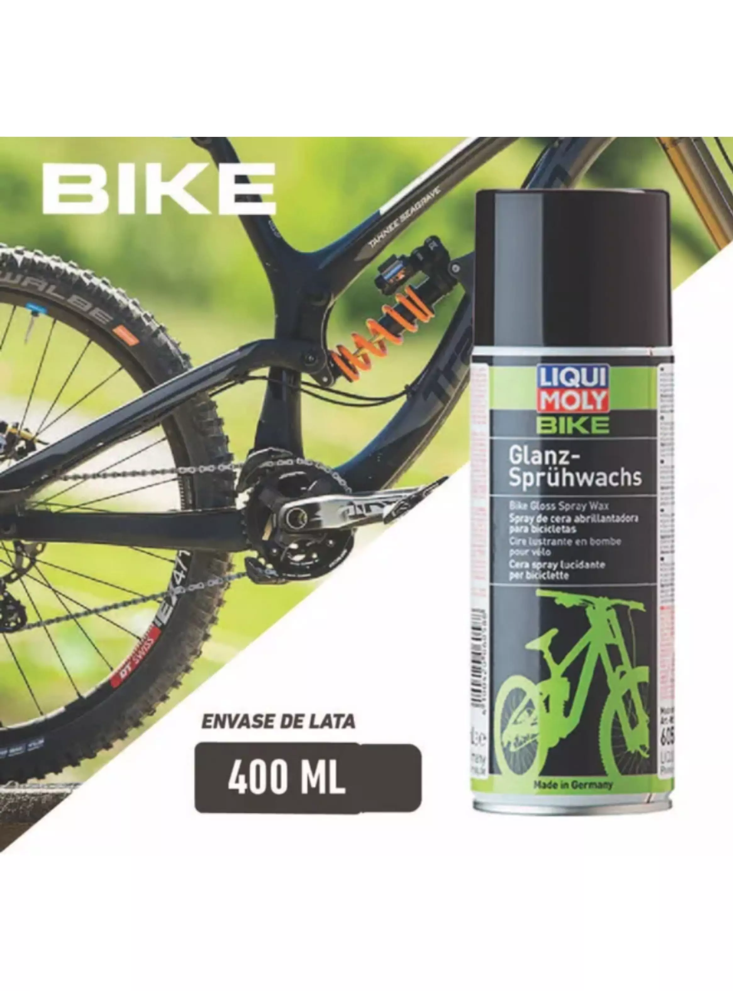 Cera Liqui Moly Bike Abrillantadora para Bicicletas 400 Ml-1