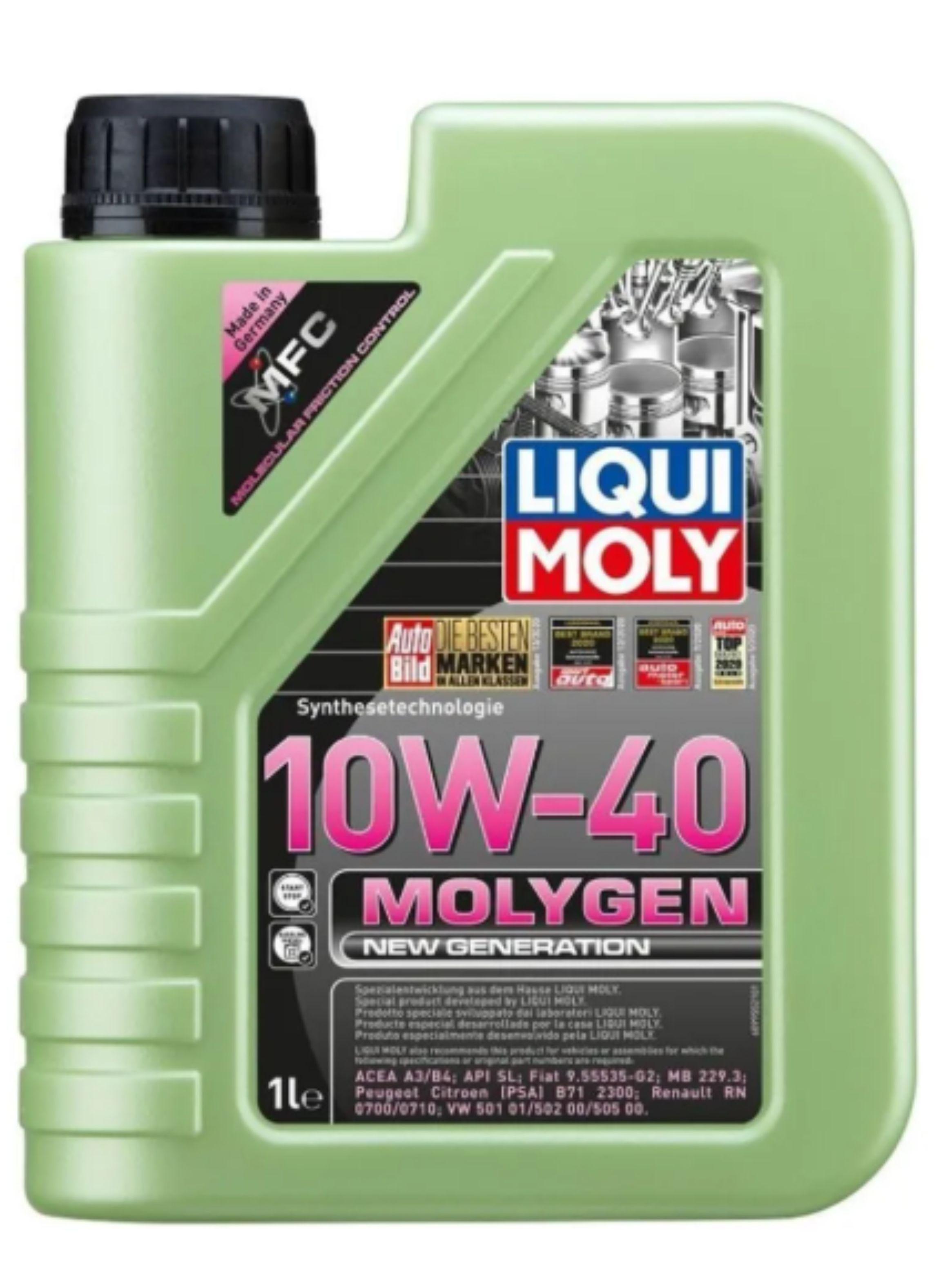 Lubricante Motor 10w40 Molygen New Generation Liqui Moly 1 Lt-0