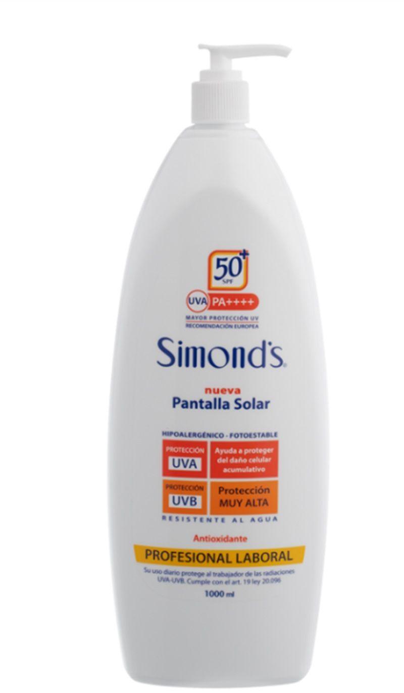 Protector Solar Profesional Simond's FPS 50 1 L-0