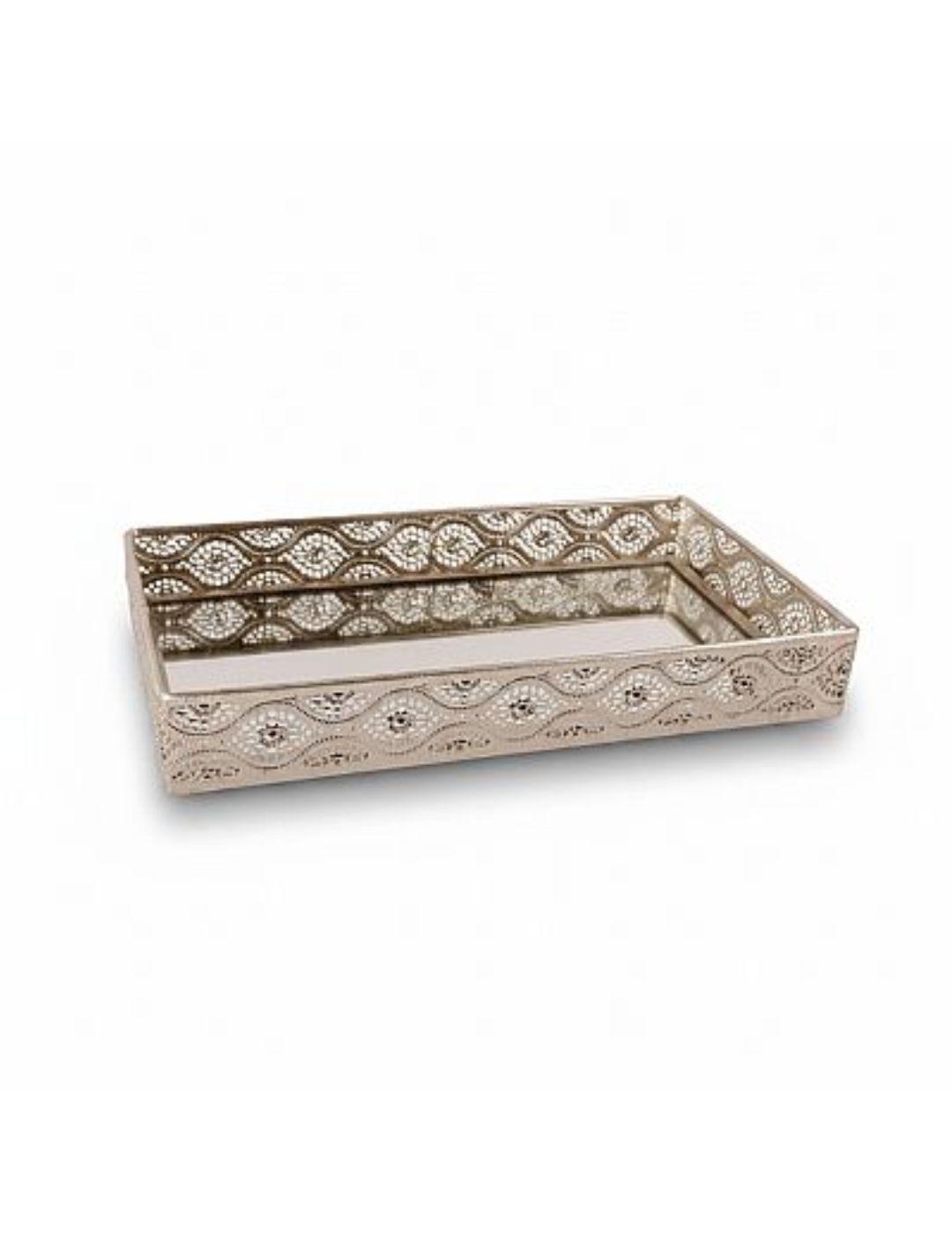 BANDEJA CON ESPEJO DE 26 X 41 CM-2