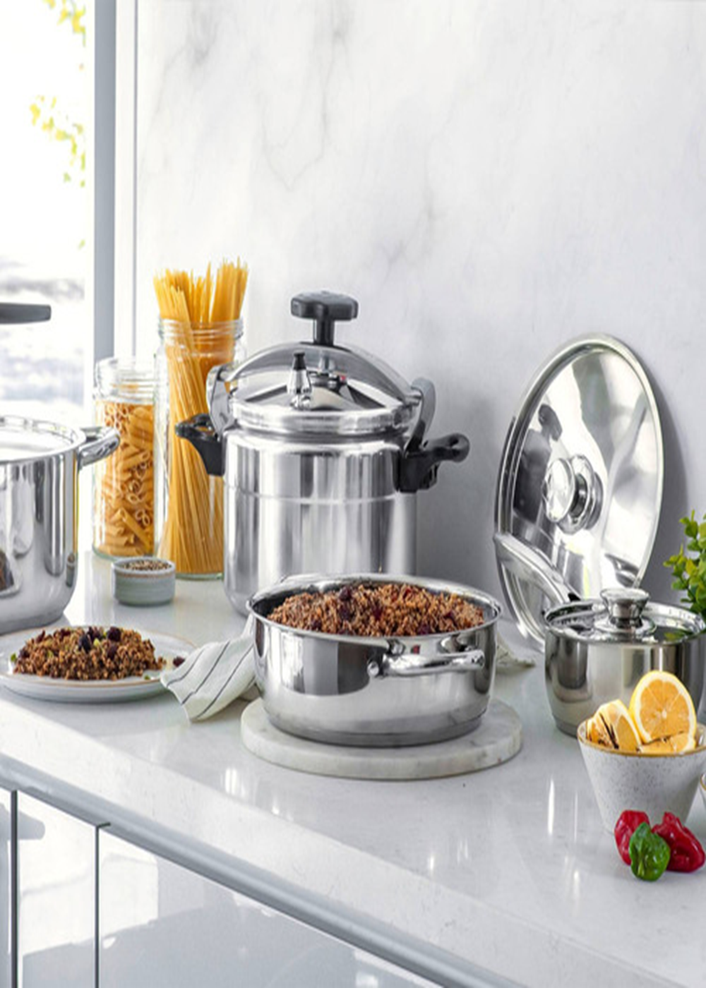 Olla a presión de Aluminio 10 lt 200-10A Wens-3