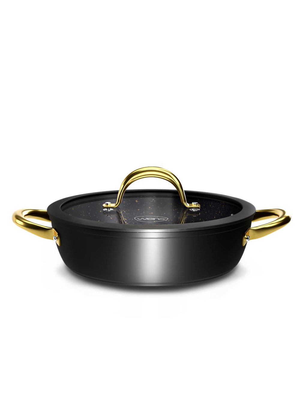 Batería De Cocina 7 Piezas Aluminio Forjado Golden Series-3