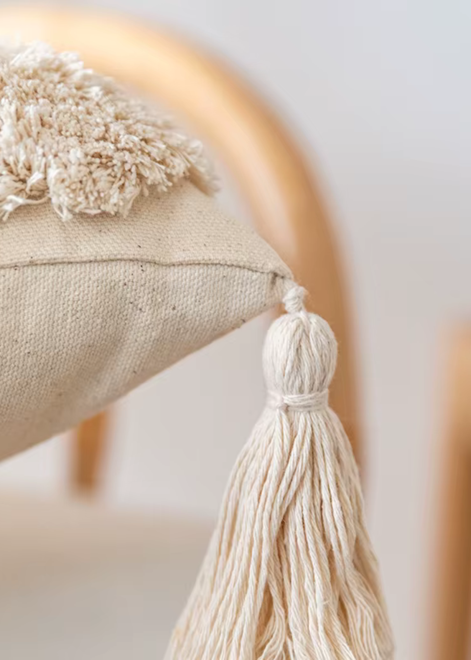 Pack 2 Fundas para Cojín Algodón y Lino 45x45 CM Fez Crudo-2