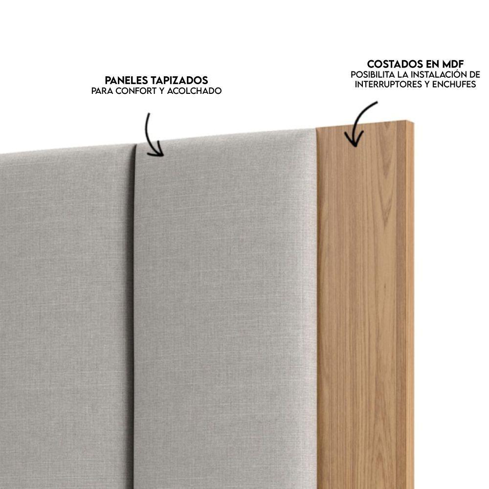 Respaldo Alcántara 2PL  Gris-Canela-3