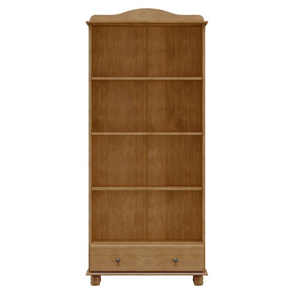 Vitrina Santa Fé 2 Puertas + 1 Cajón Caoba-1