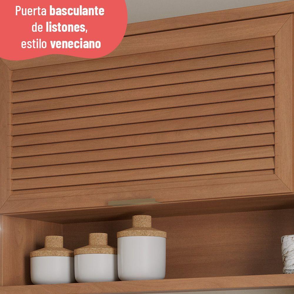 Módulo aéreo Macadamia 120 cm 1P Canela-2