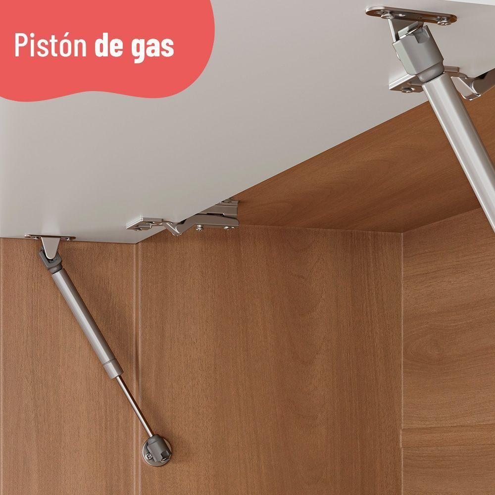 Kit de Cocina Macadamia 4 Puertas + 1 Cajón Canela-Blanco-4
