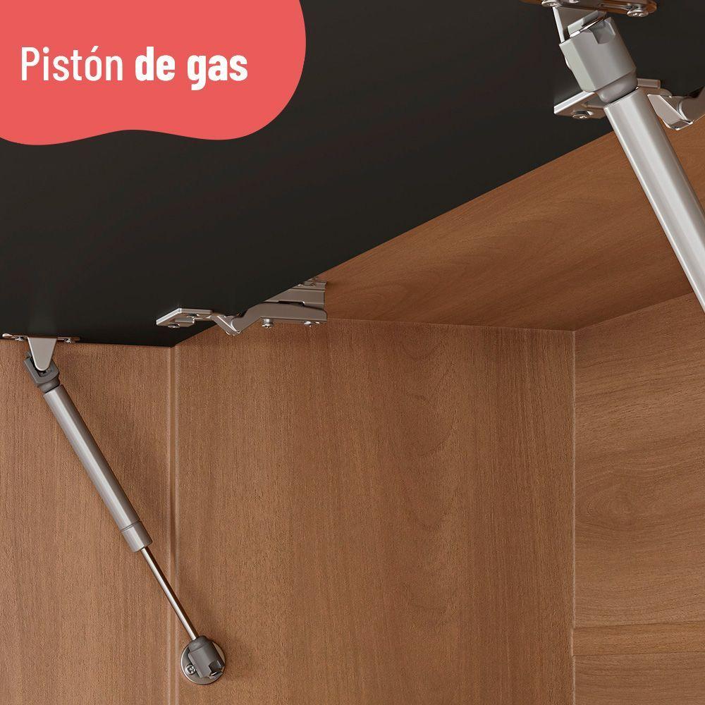 Kit de Cocina Macadamia 4 Puertas + 1 Cajón Canela-Grafito-6