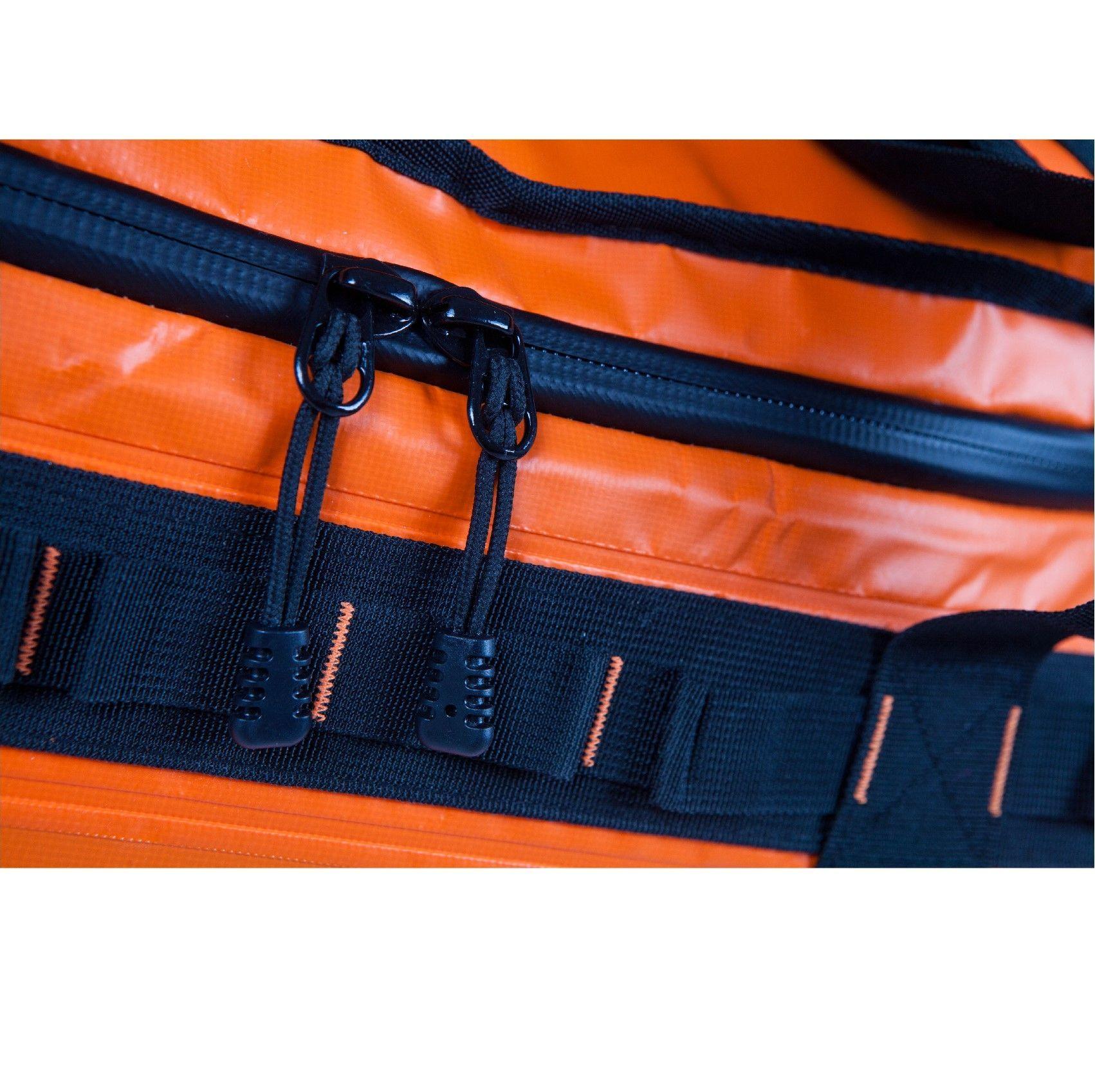 Bolso Duffel 80 Litros Impermeable Naranjo-3