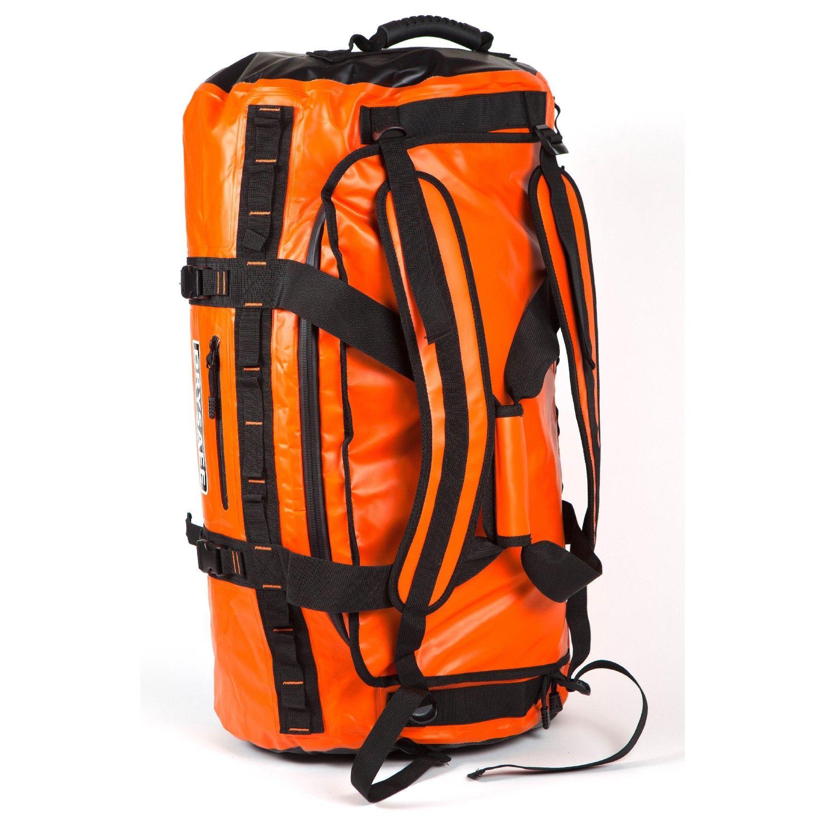 Bolso Duffel 80 Litros Impermeable Naranjo-0