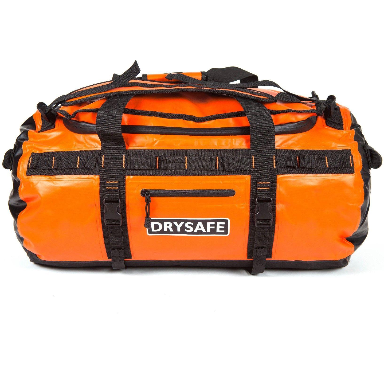 Bolso Duffel 80 Litros Impermeable Naranjo-1