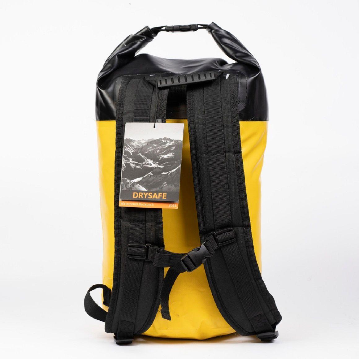 Mochila Seca Mawun 30 Lts Impermeable Amarilla-1