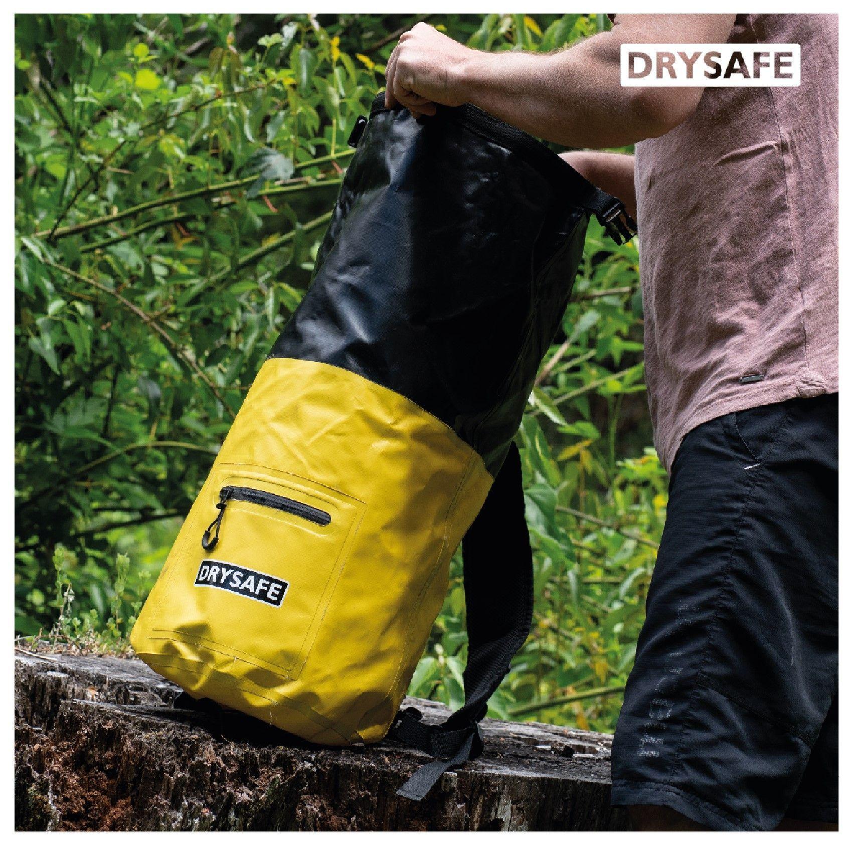Mochila Seca Mawun 30 Lts Impermeable Amarilla-2
