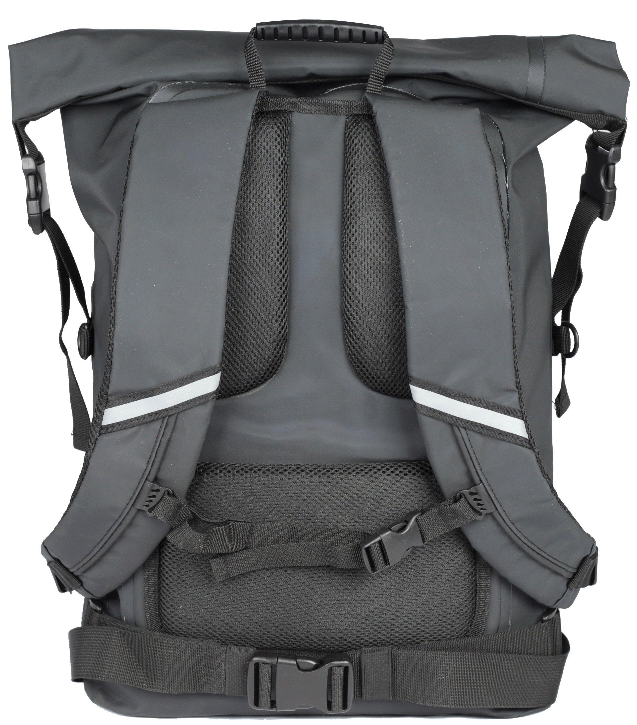 Mochila Puelo Outdoor/Laptop 25 Lts Negra-5