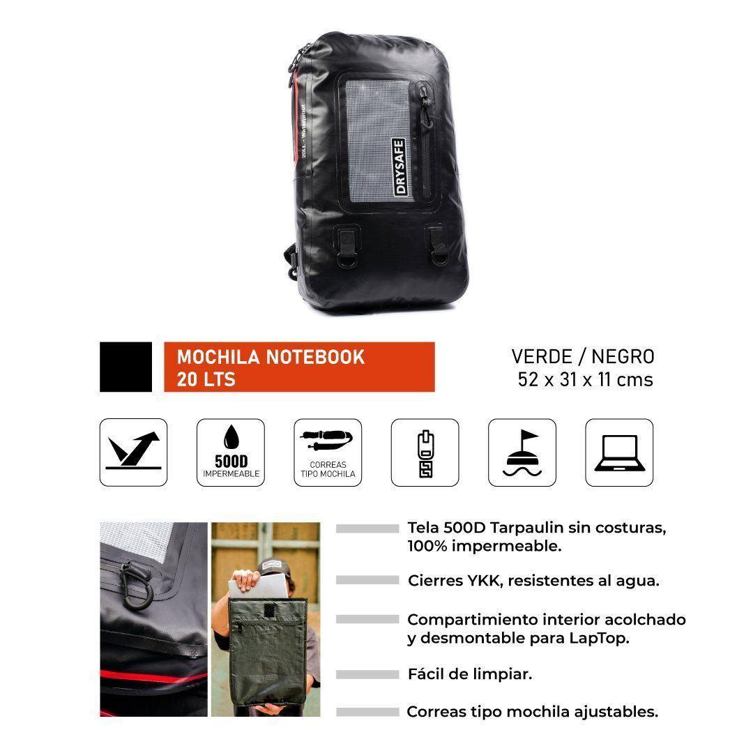 Mochila Notebook 20 L Waterproof - Drysafe - Nara-2