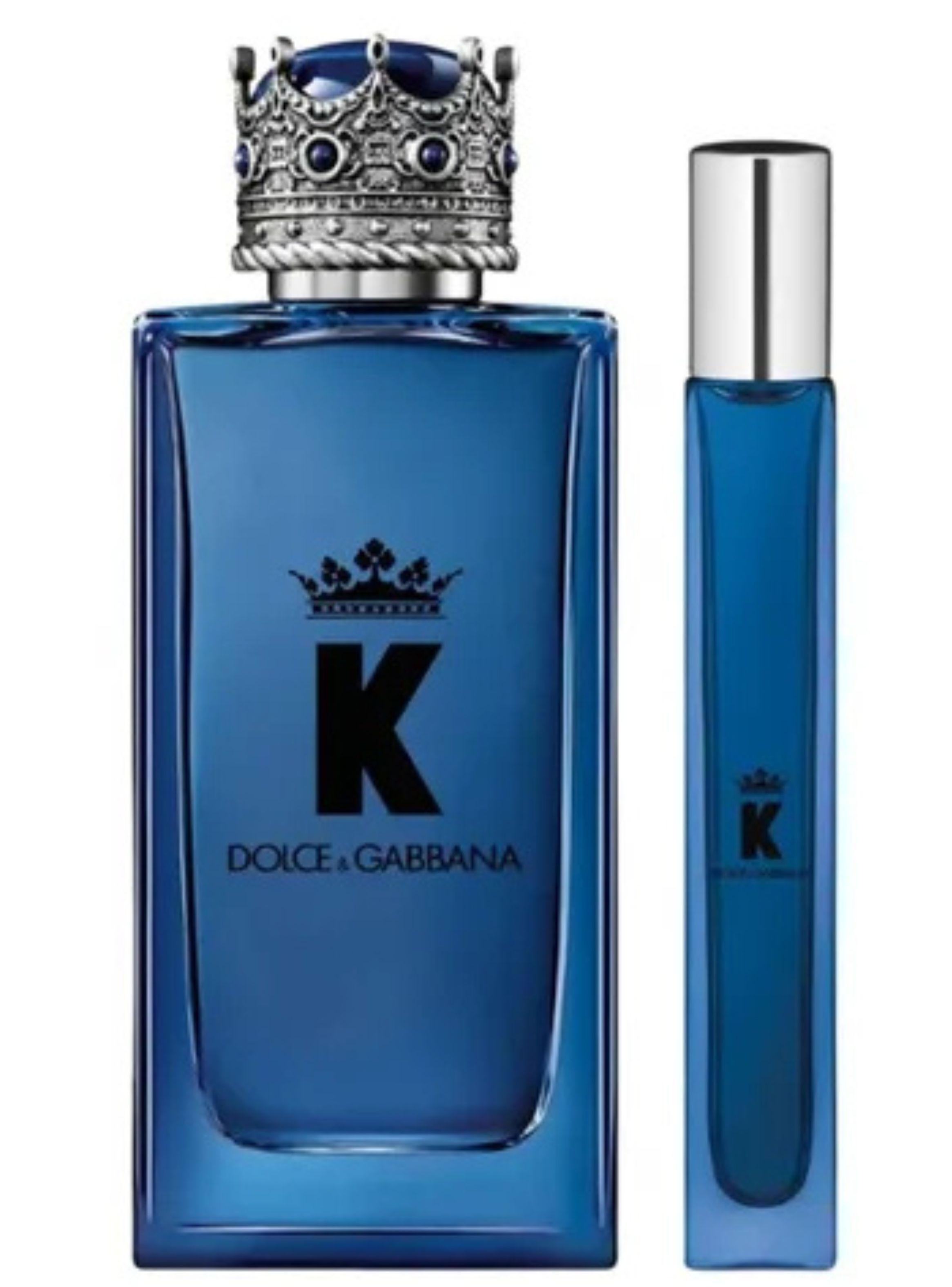PERFUME DOLCE & GABBANA K POUR HOMME  ESTUCHE EDP INTENSE 100ML+ EDP 10ML-1