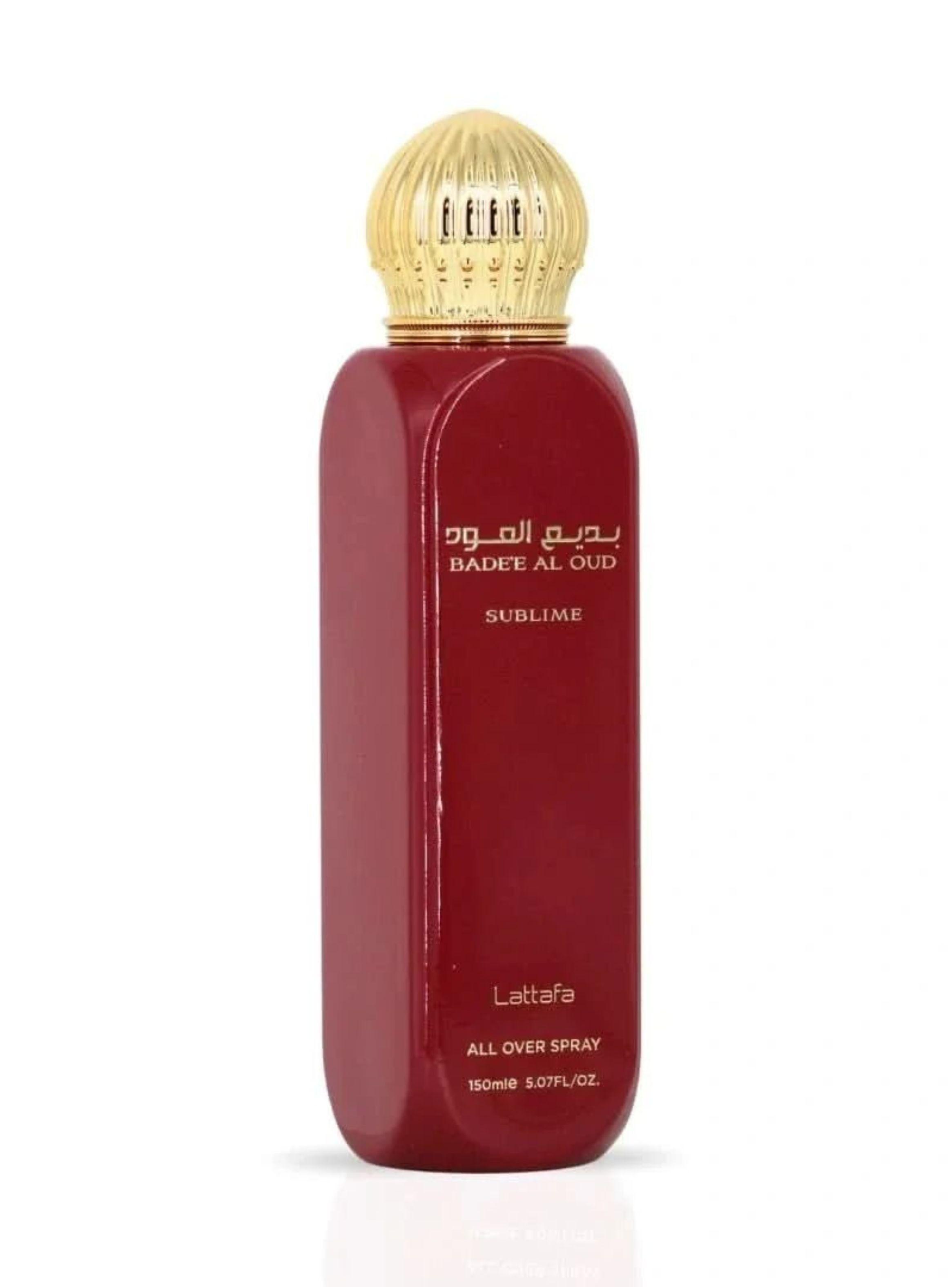 PERFUME LATTAFA BADEE AL OUD SUBLIME ALL OVER SPRAY 150ML-1