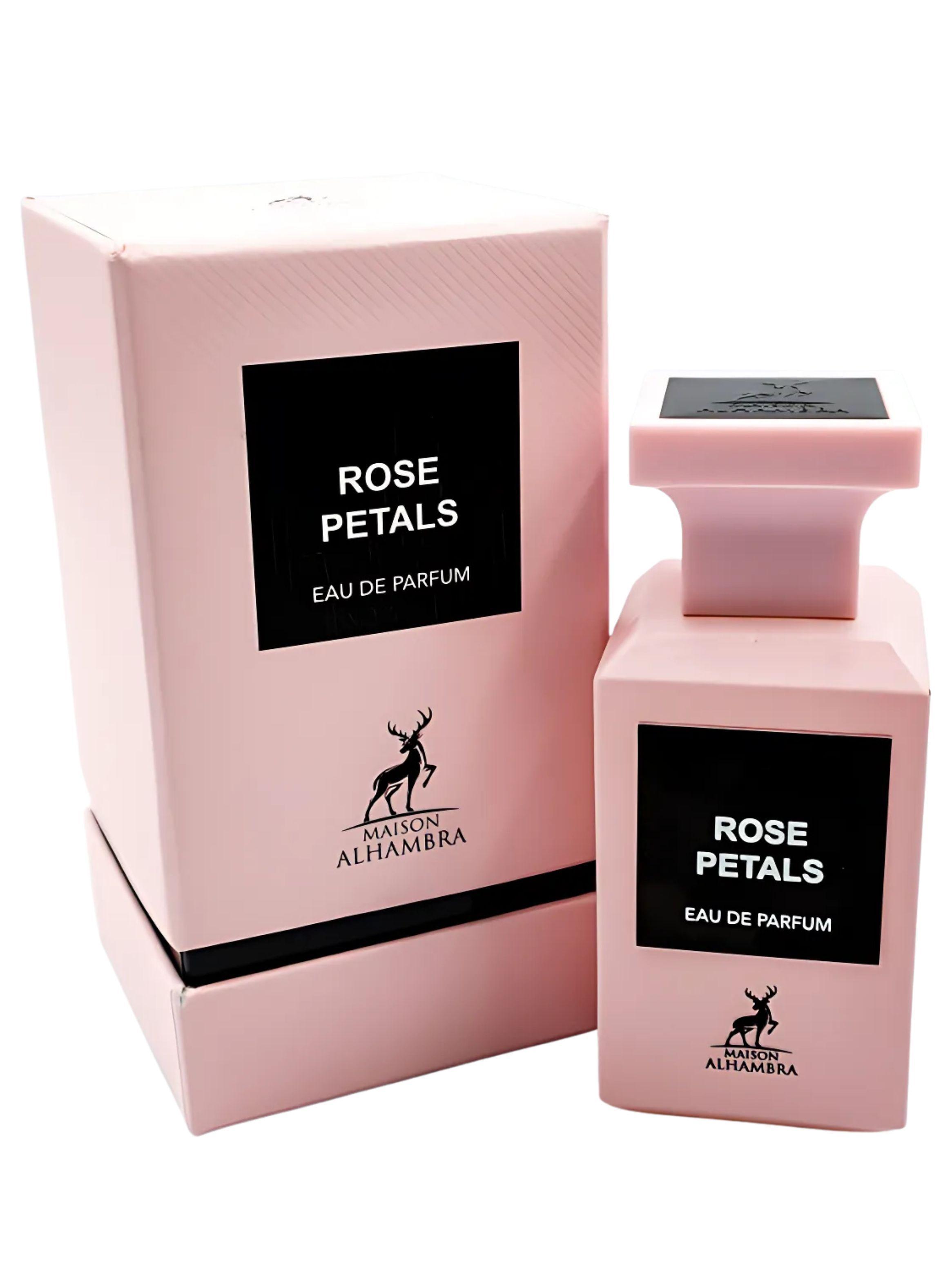 PERFUME  MAISON AL HAMBRA ROSE PETALS EDP 80ML-0