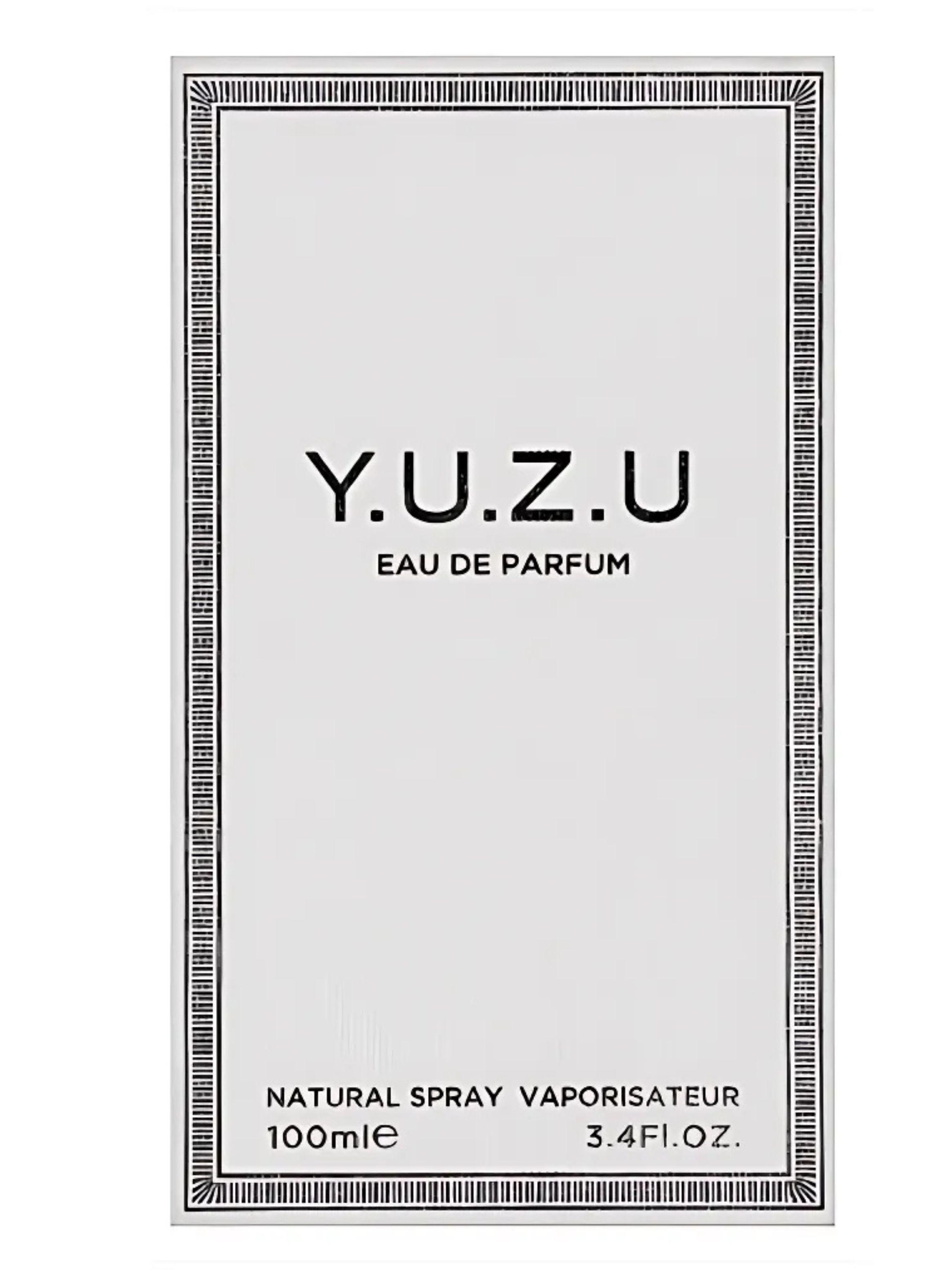 PERFUME  FRAGRANCE WORLD YUZU EDP 100ML -1