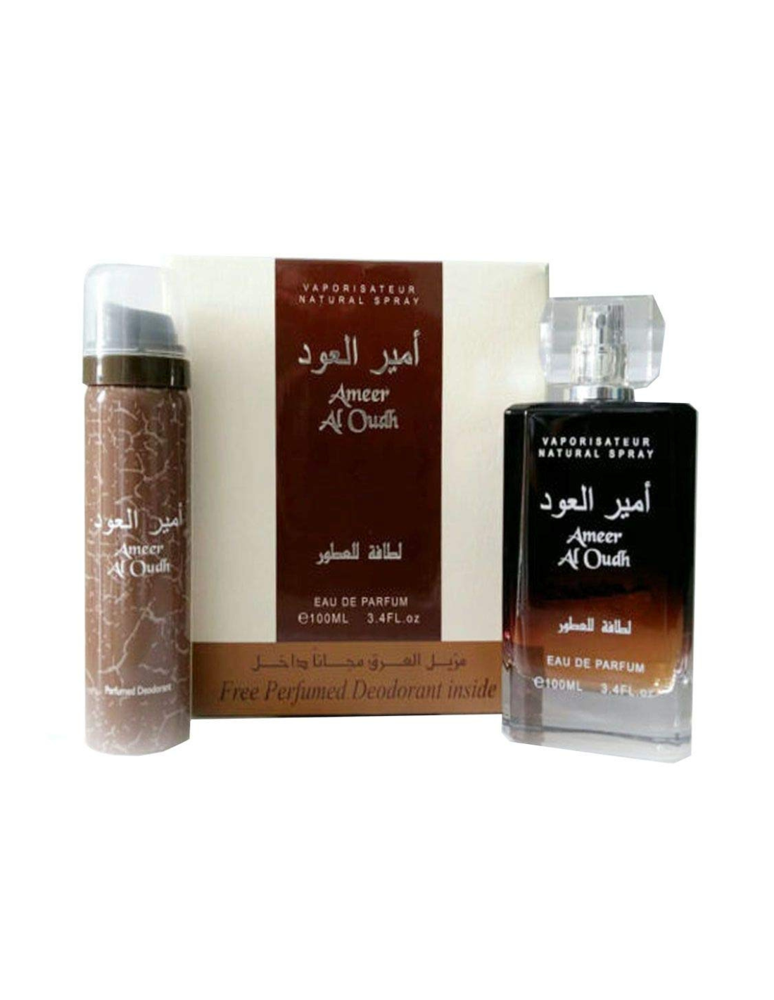 PERFUME  LATTAFA AMEER AL OUDH EDP 100ML+DEO 50ML-0