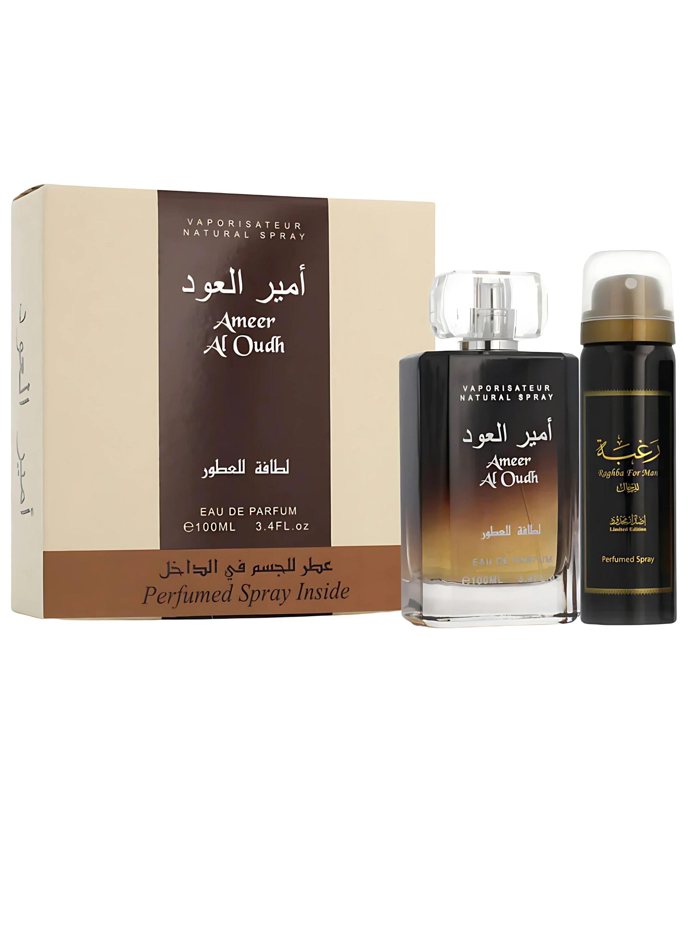 PERFUME  LATTAFA AMEER AL OUDH EDP 100ML+DEO 50ML-1