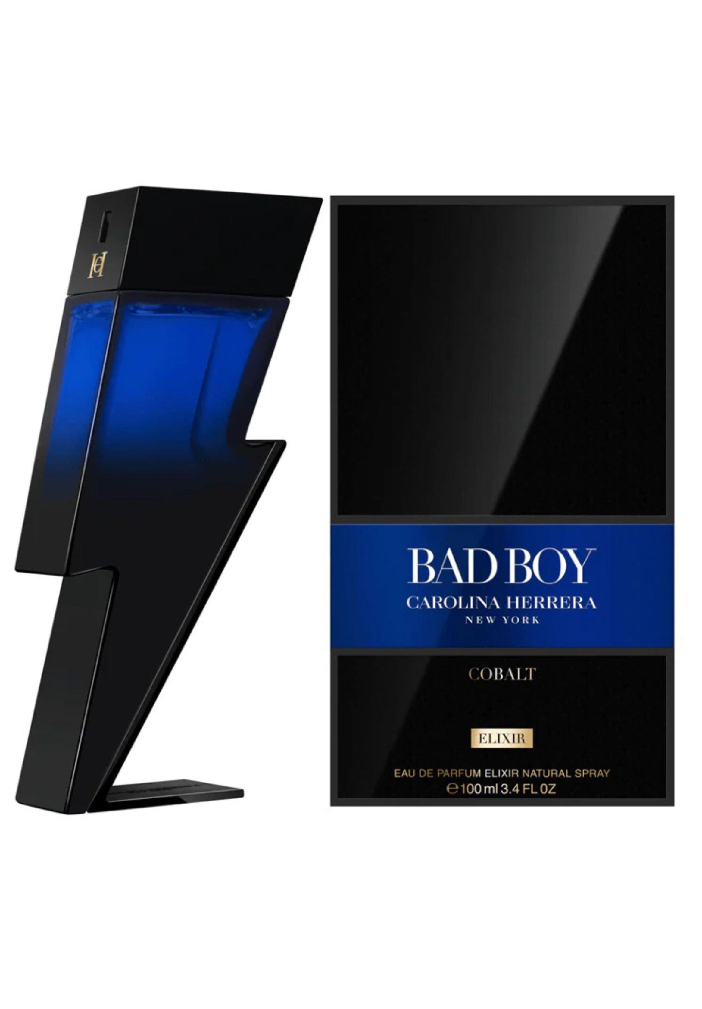 PERFUME  CAROLINA HERRERA BAD BOY COBALT ELIXIR EDP 100ML-0