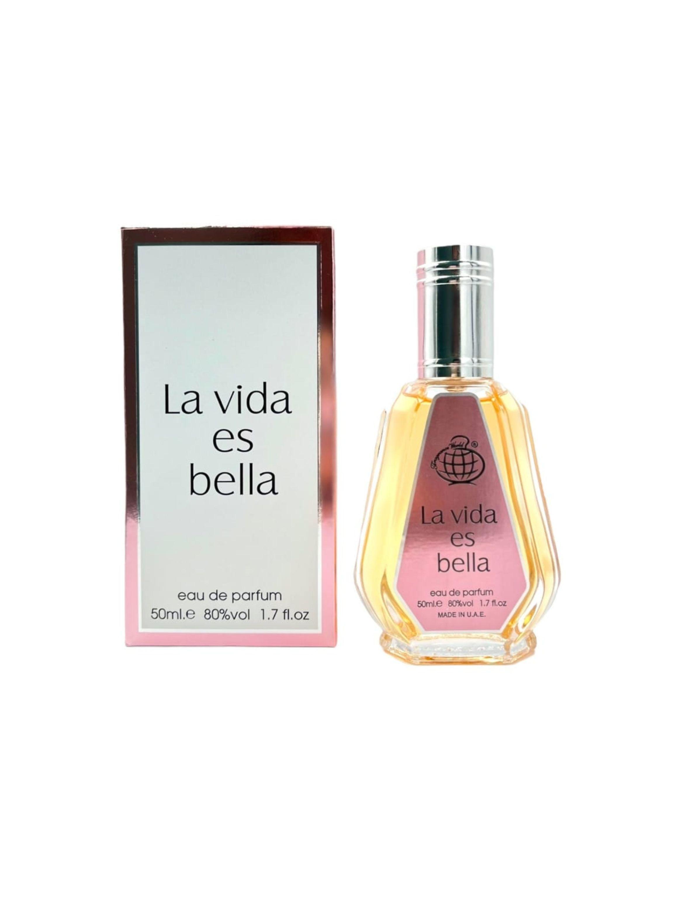 PERFUME  FRAGRANCE WORLD LA VIDA ES BELLA EDP 50ML-0
