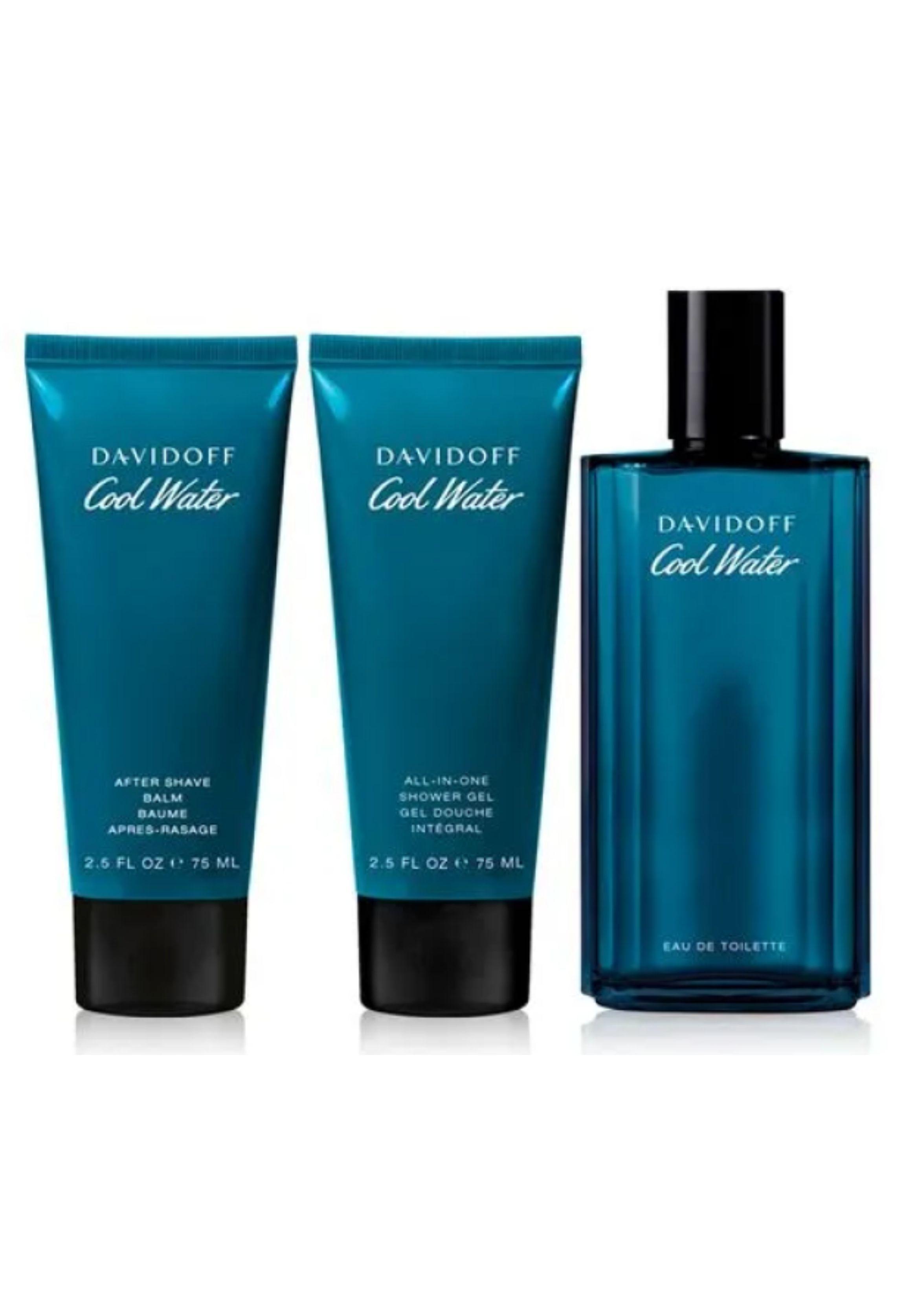 COOL WATER ESTUCHE EDT 125ML + SHOWER GEL 75ML + AFTER SHAVE BALM 75ML-0