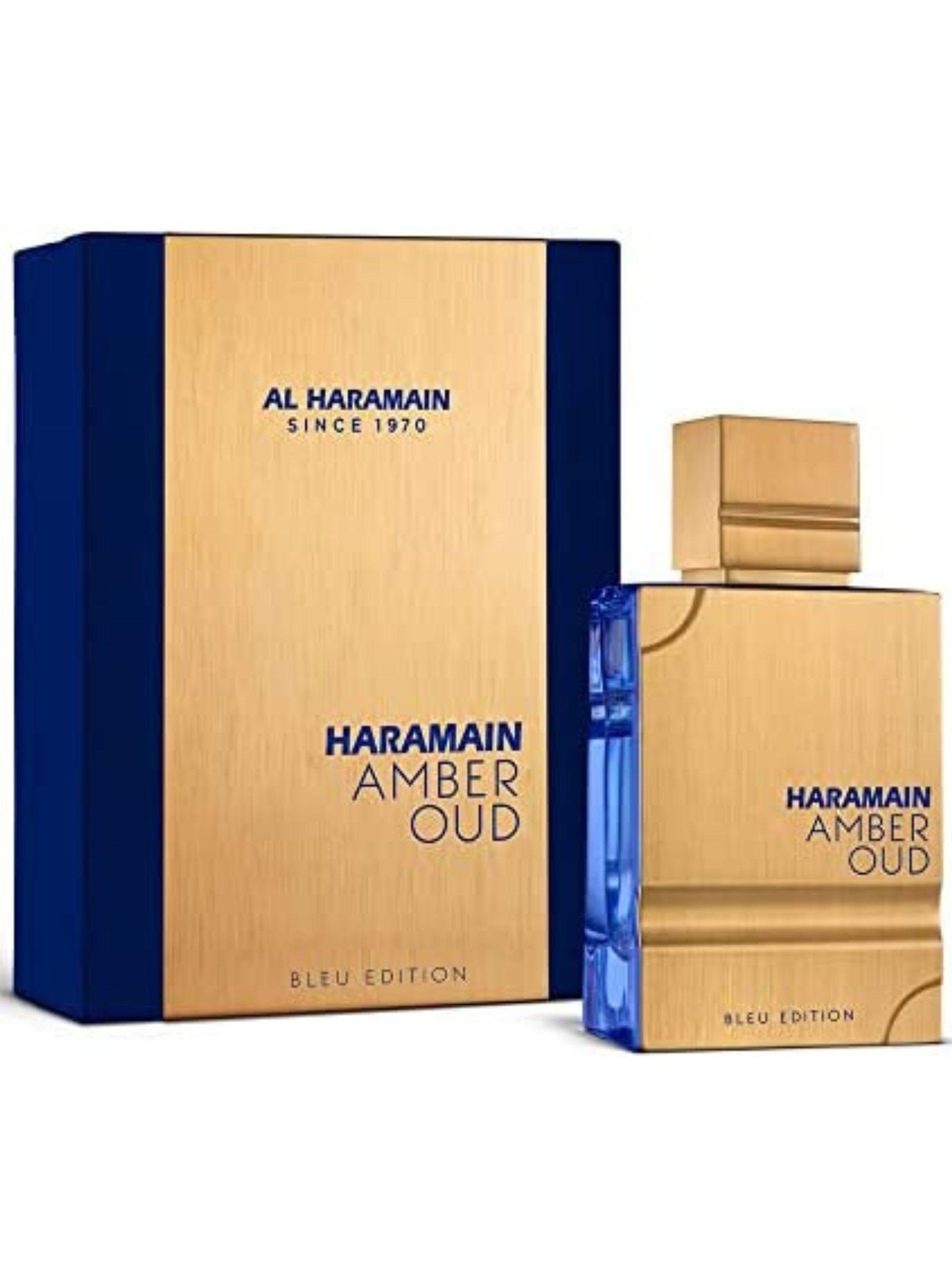 PERFUME  AL HARAMAIN AMBER OUD EXCLUSIF BLEU EDP 60ML-1