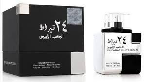 PERFUME  LATTAFA 24 CARAT WHITE GOLD EDP 100ML-0