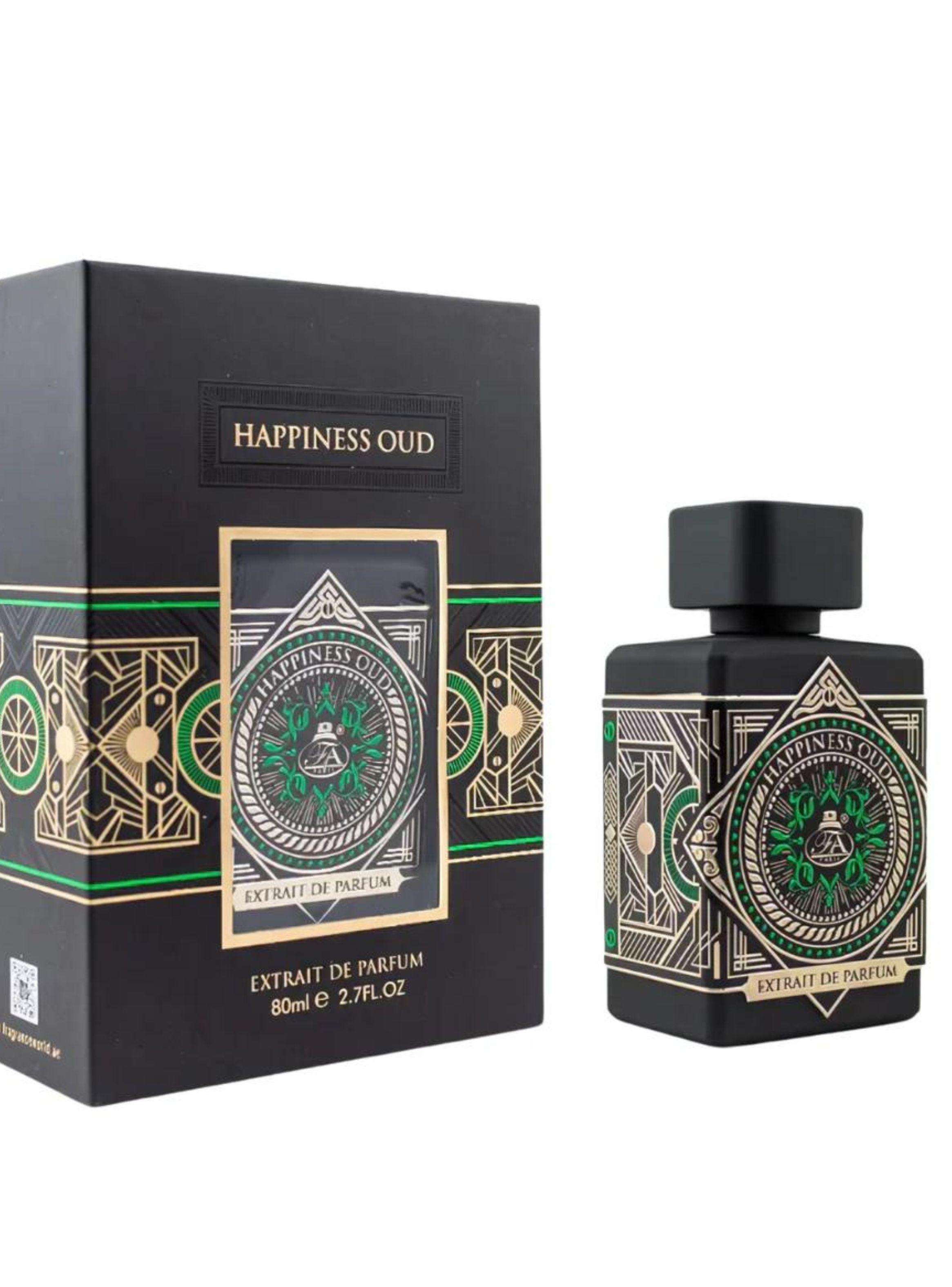PERFUME FRENCH AVENUE HAPPINESS OUD EXTRAIT DE PARFUM 80ML-0
