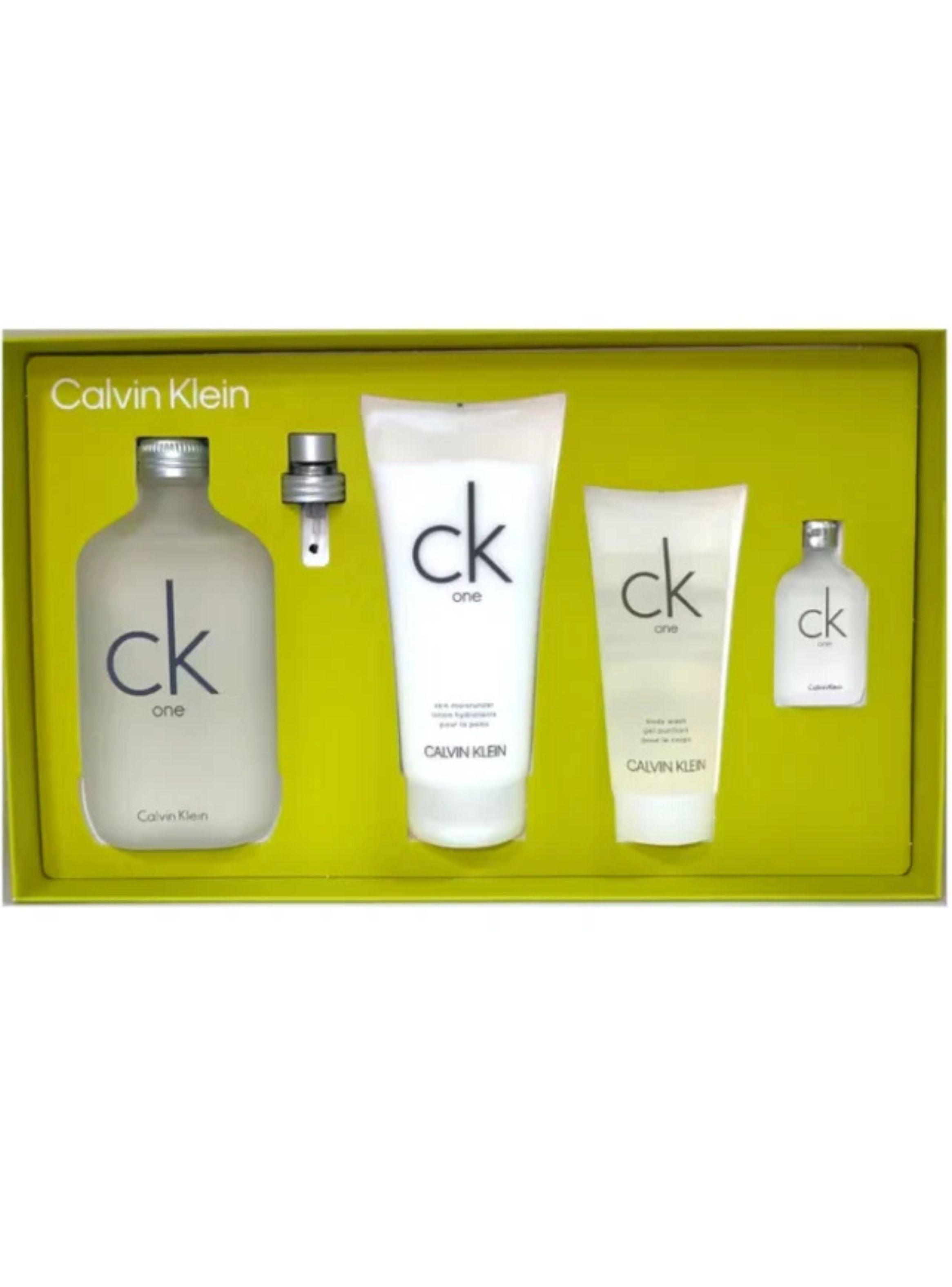 PERFUME  CALVIN KLEIN CK ONE ESTUCHE EDT 200ML+LOCION 200ML+GEL 100ML+EDT 15ML-0