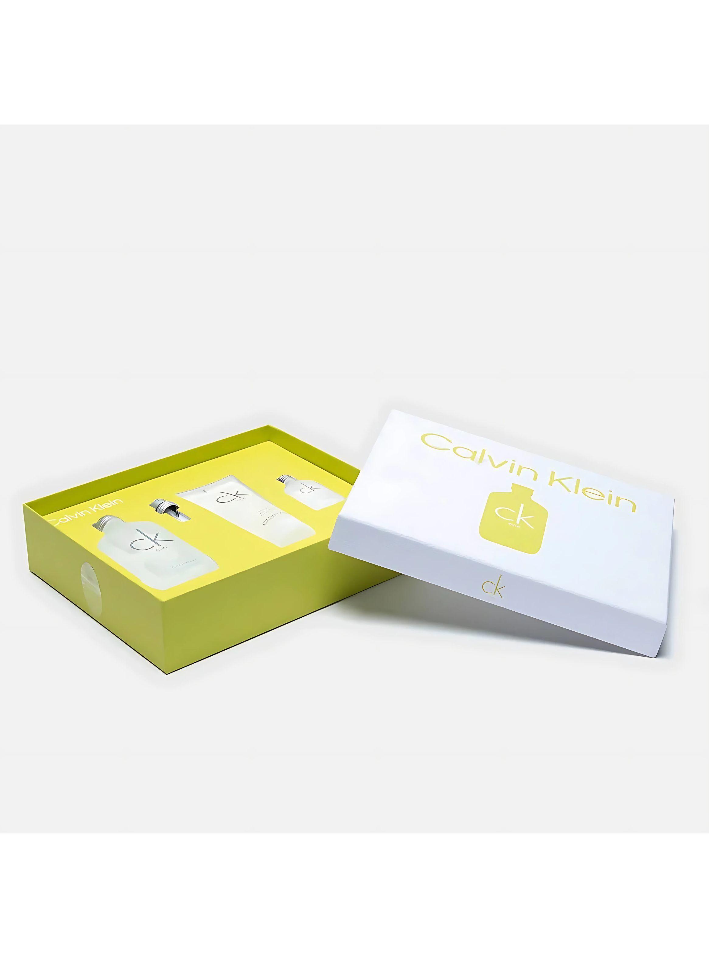 PERFUME  CALVIN KLEIN CK ONE ESTUCHE EDT 200ML+LOCION 200ML+GEL 100ML+EDT 15ML-1