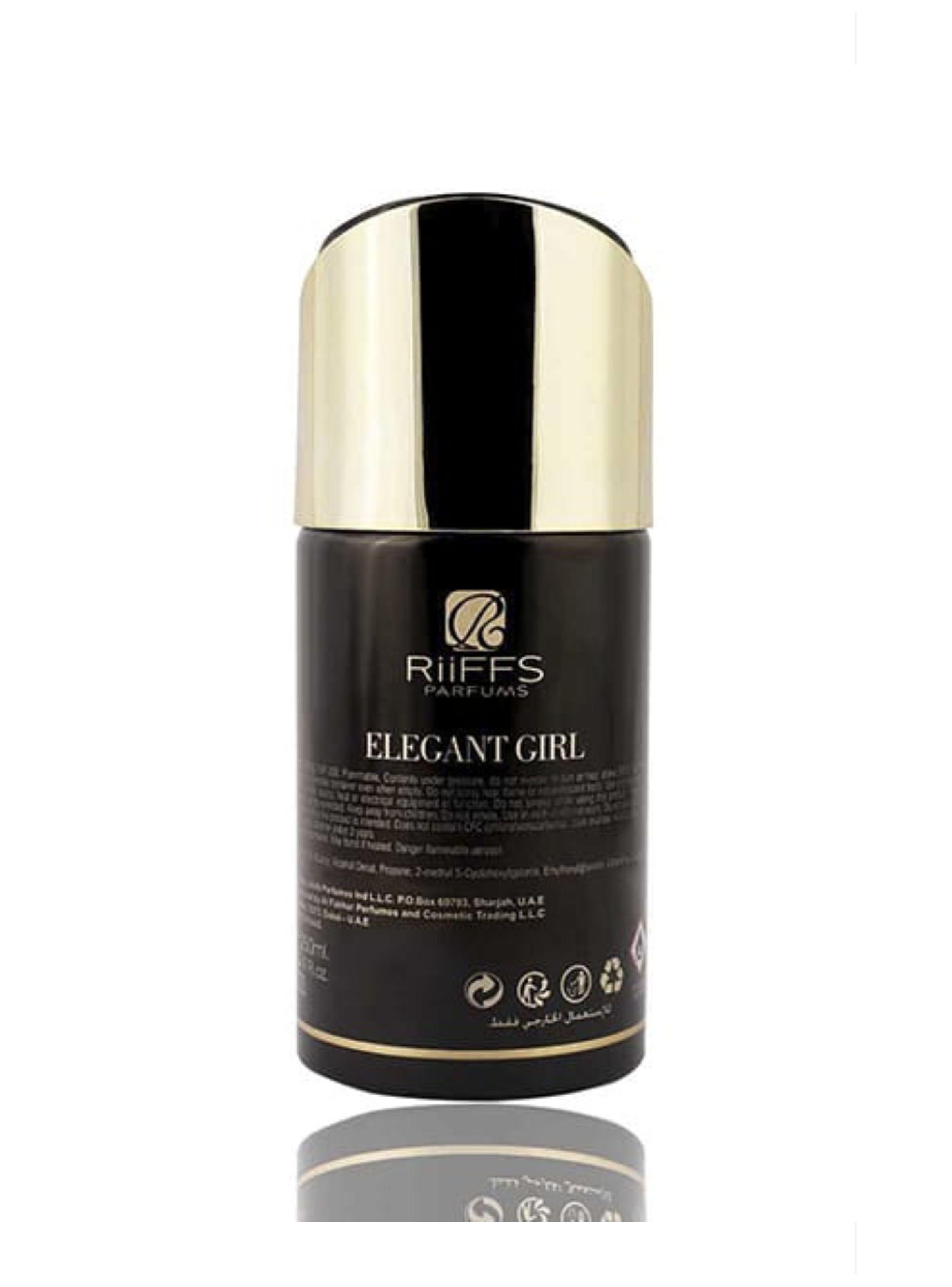 PERFUME  RIFFS LUXURY ELEGANT GIRL PERFUMED BODY SPRAY 250ML-1