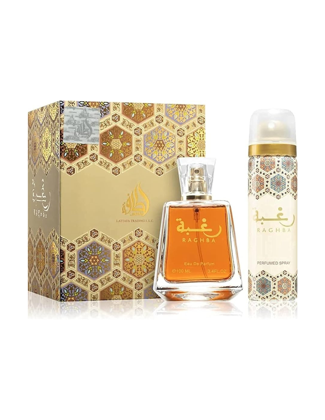 PERFUME  LATTAFA RAGHBA EDP 100ML+DEO 50ML-0