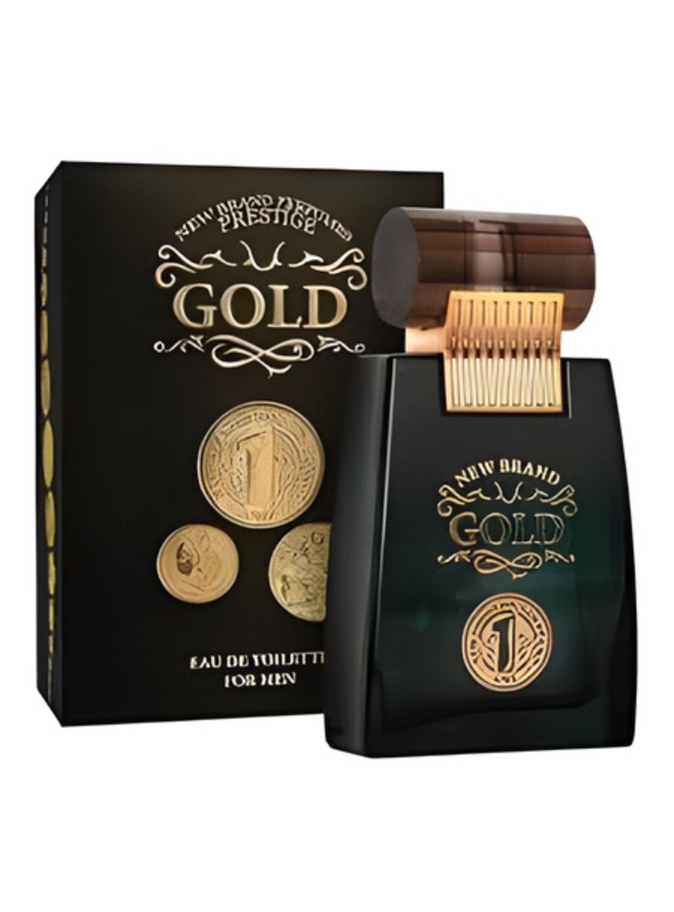 PERFUME  NEW BRAND PRESTIGE GOLD HOMBRE EDT 100ML-1