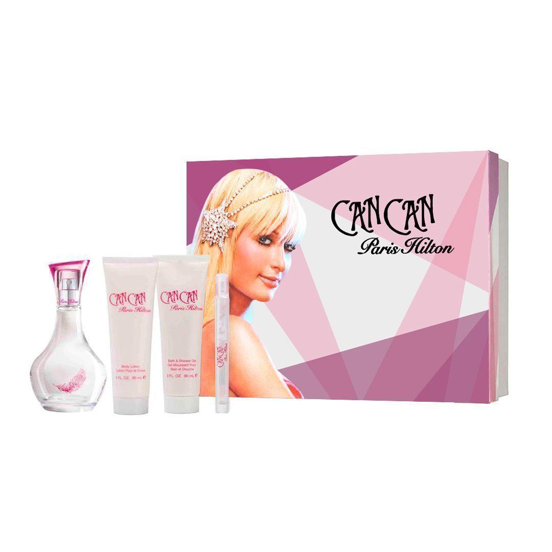 PERFUME  Perfume Can Can Estuche Edp 100ml+Mini+Locion+Gel-0